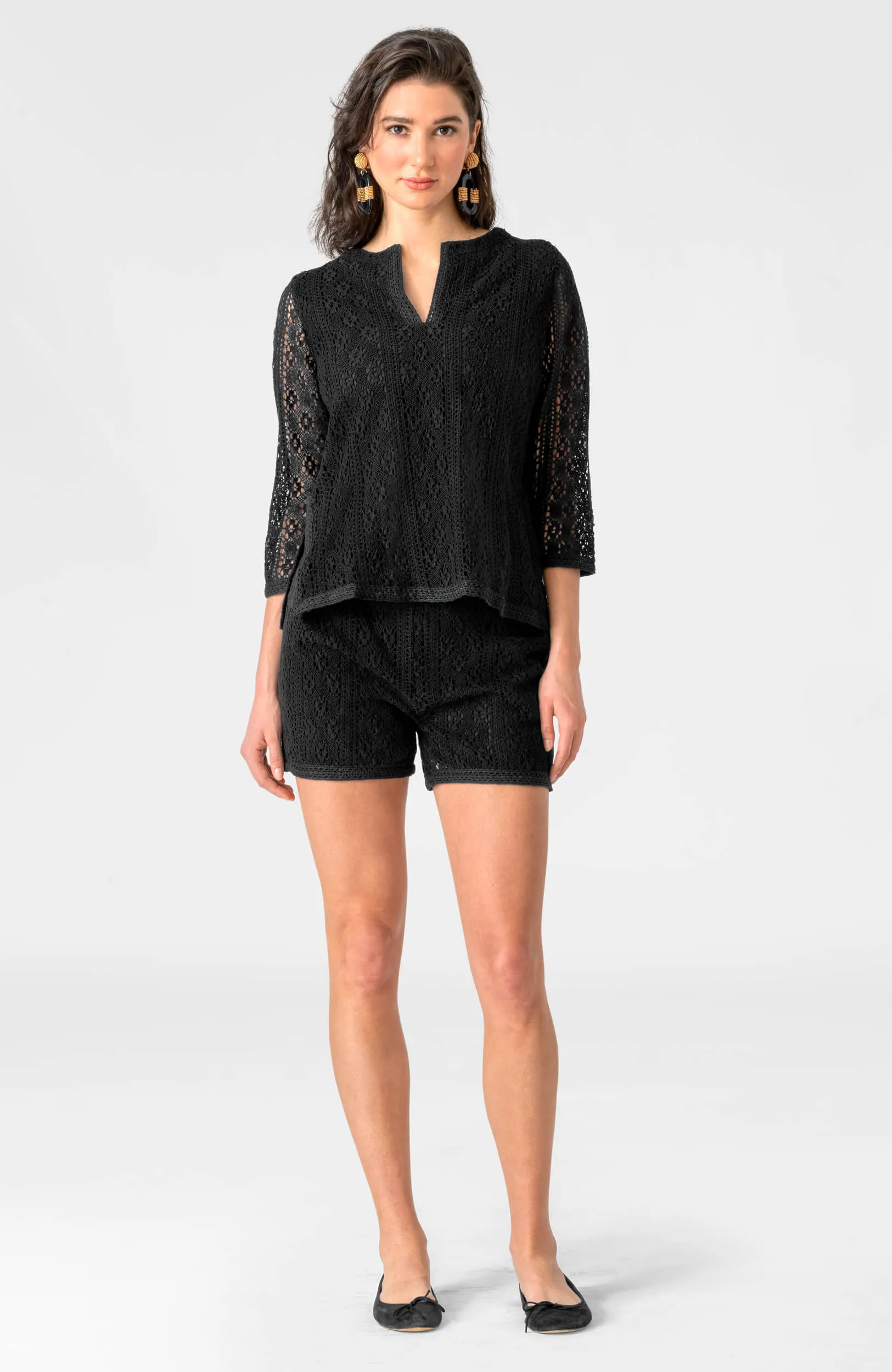 Rachel Lace  Short blogger outfit