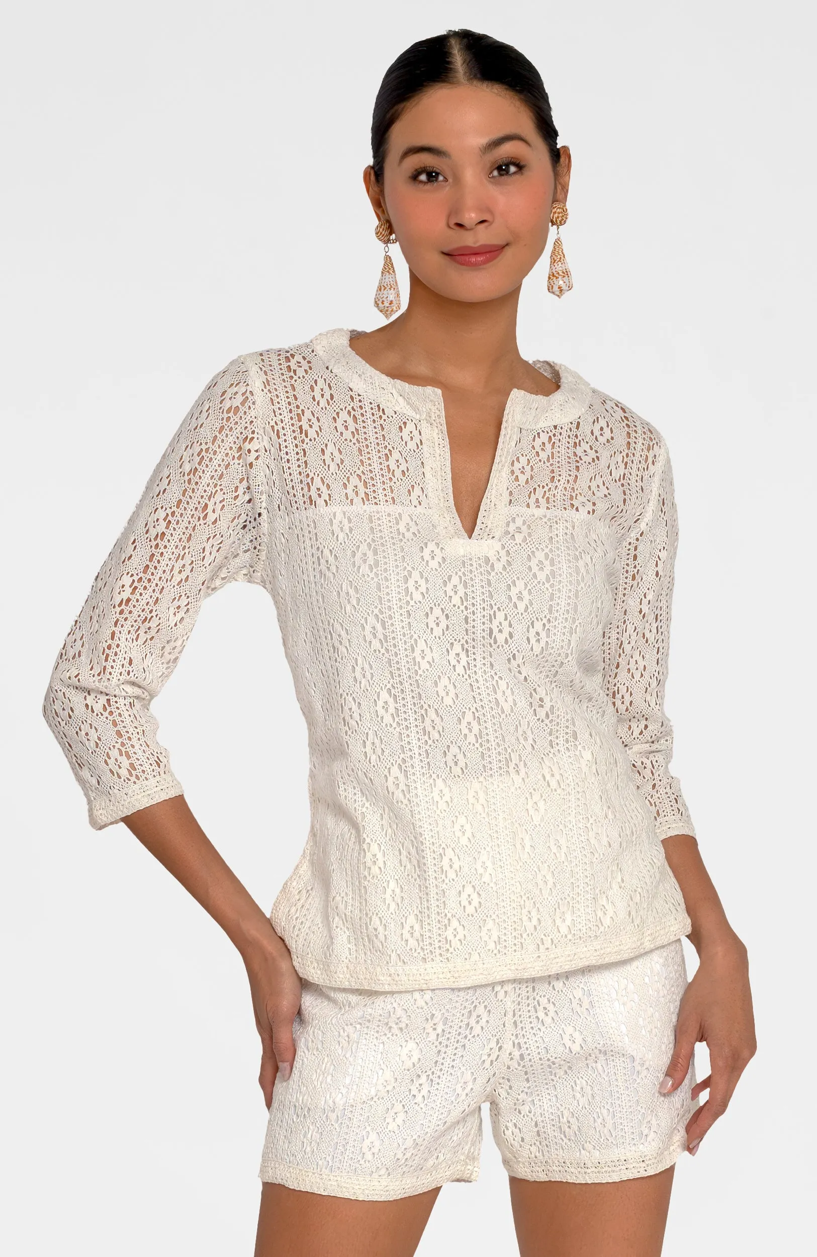 Rachel Lace Tunic couple matching