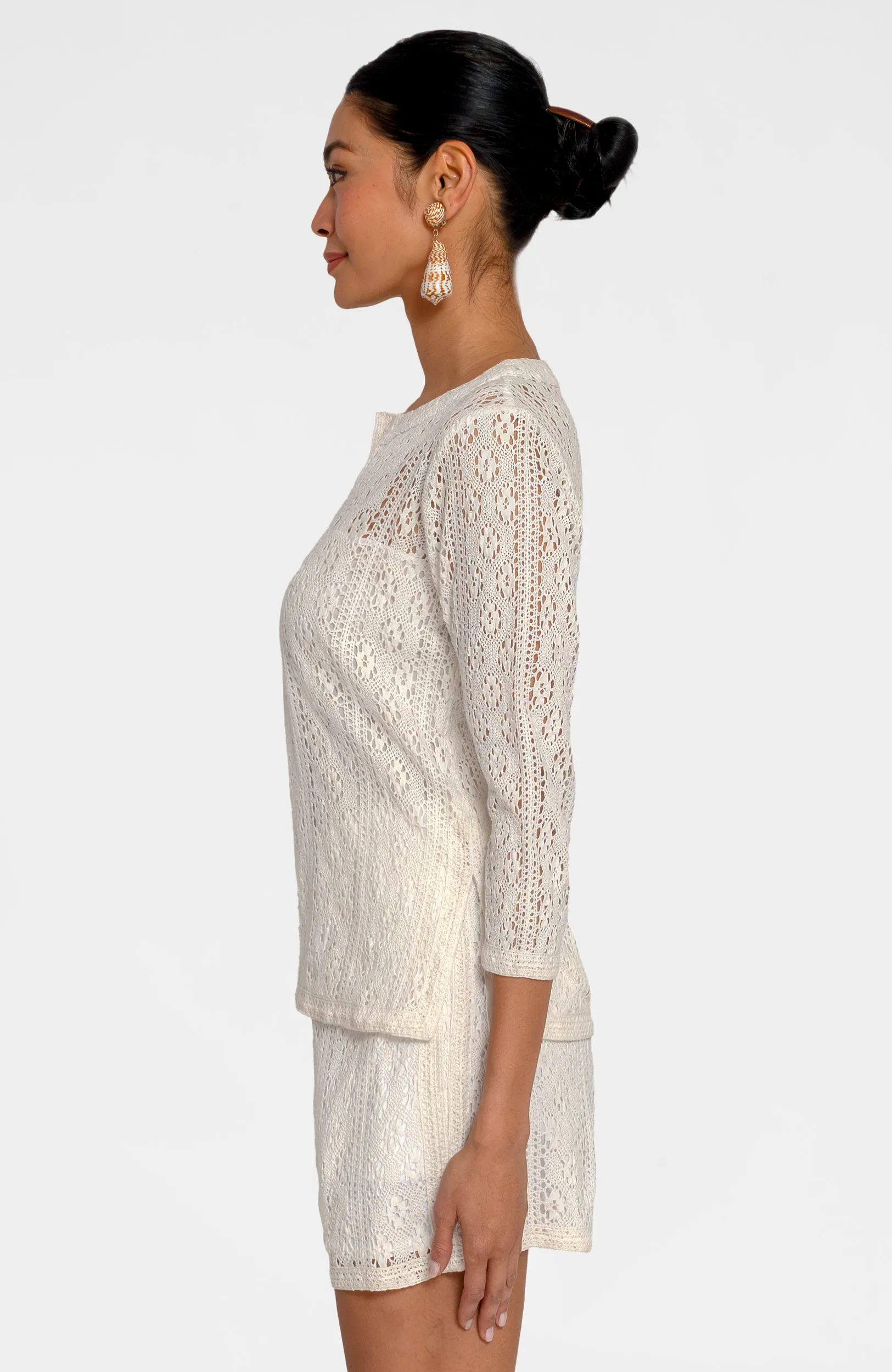 Rachel Lace Tunic couple matching