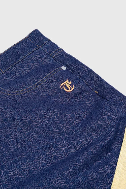 Racket Club Denim Carpenter Shorts walk mode