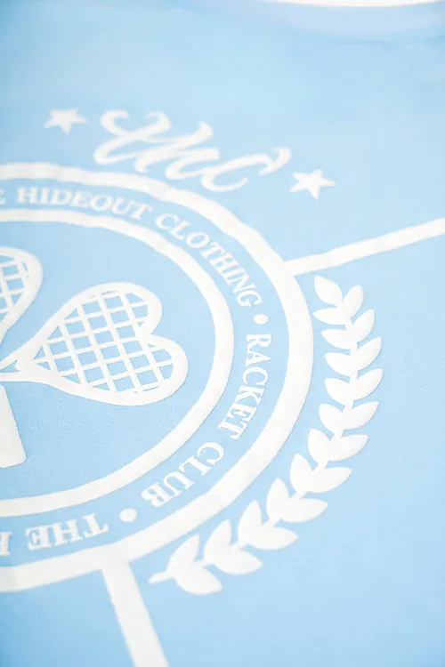 Racket Club Tee sci-fi theme