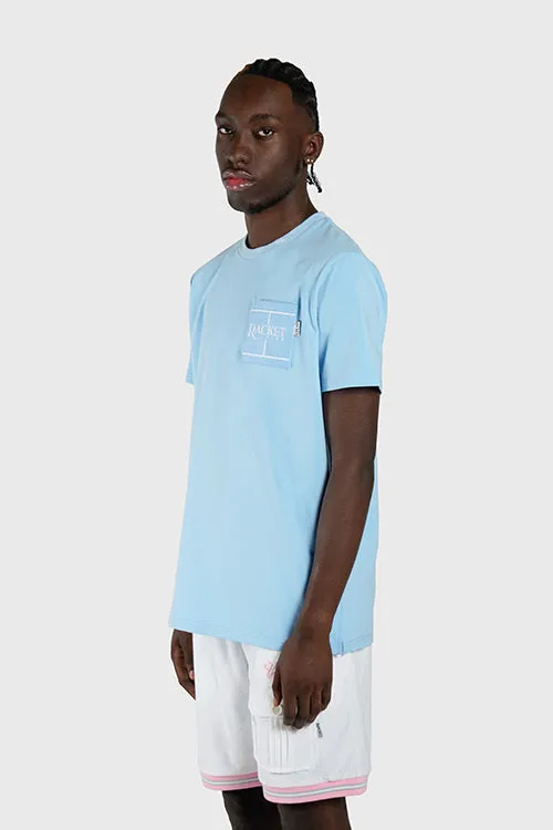 Racket Club Tee sci-fi theme