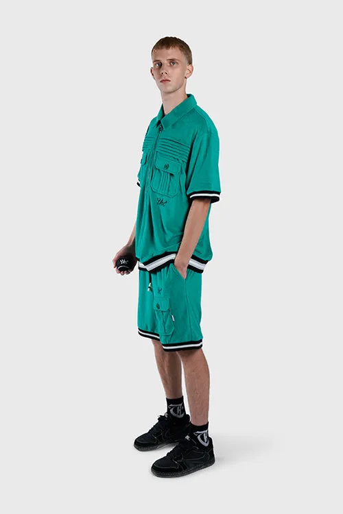 Racket Club Terry Cloth Cabana Shorts date look