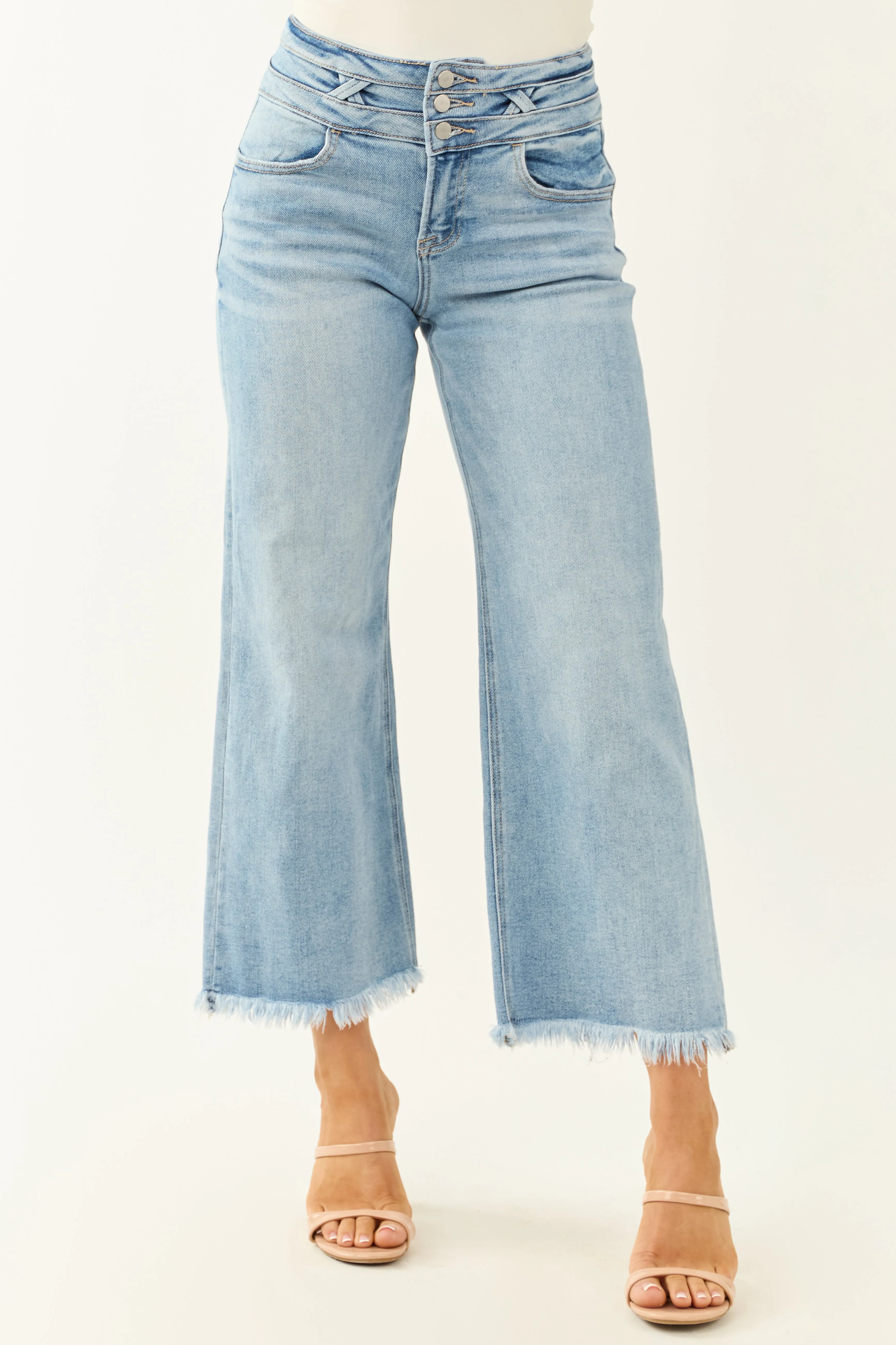 6/3/2025,ALL_PRODUCTS,back-in-stock:true,filter-color:Blue,filter-fabric:Cotton,filter-fabric:Denim,filter-inseam:26",filter-rise:High Rise,filter-season:Summer,filter-style:Ankle/Cropped,filter-style:Non-Distressed,filter-style:Wide Leg,filter-wash:L