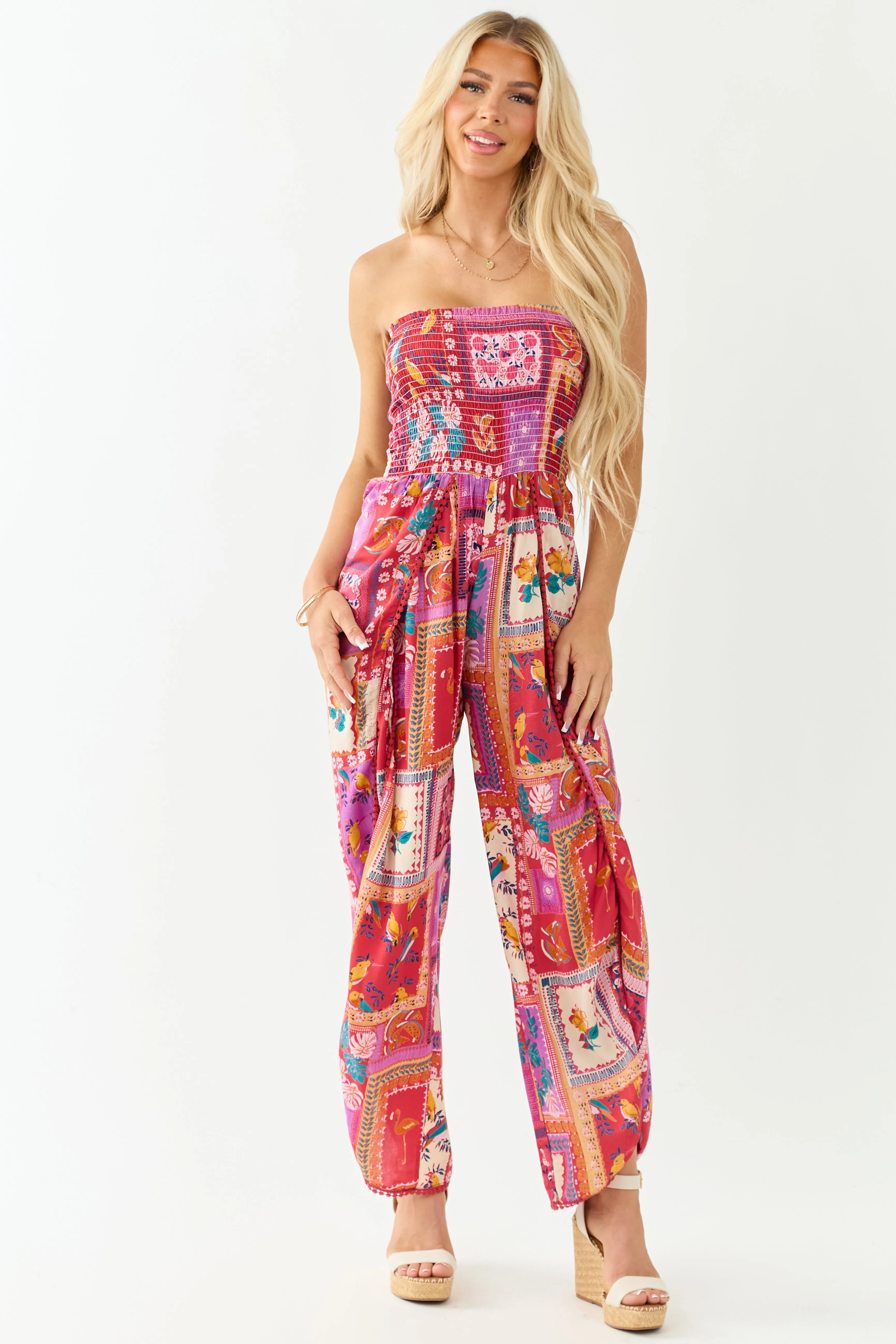 5/26/2025,ALL_PRODUCTS,back-in-stock:true,filter-color:Red,filter-neckline:Straight,filter-pattern:Abstract,filter-season:Summer,filter-sleeve:Strapless/Tube,gpc:Dresses,pc:Rompers_Jumpsuits,Reg-Price