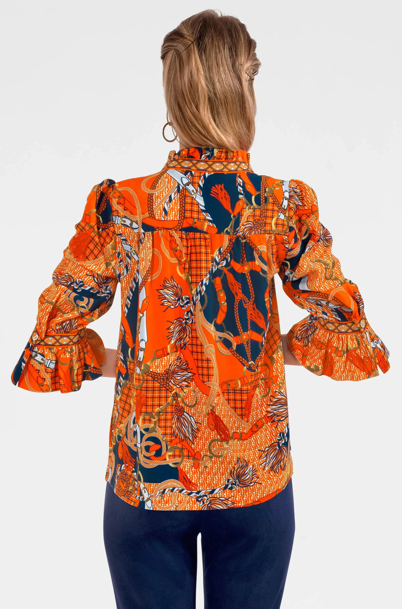 Ruffleneck Tunic - Ditto high cost-performance