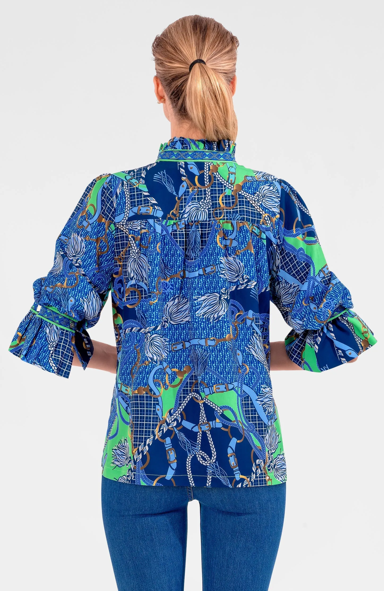 Ruffleneck Tunic - Ditto high cost-performance