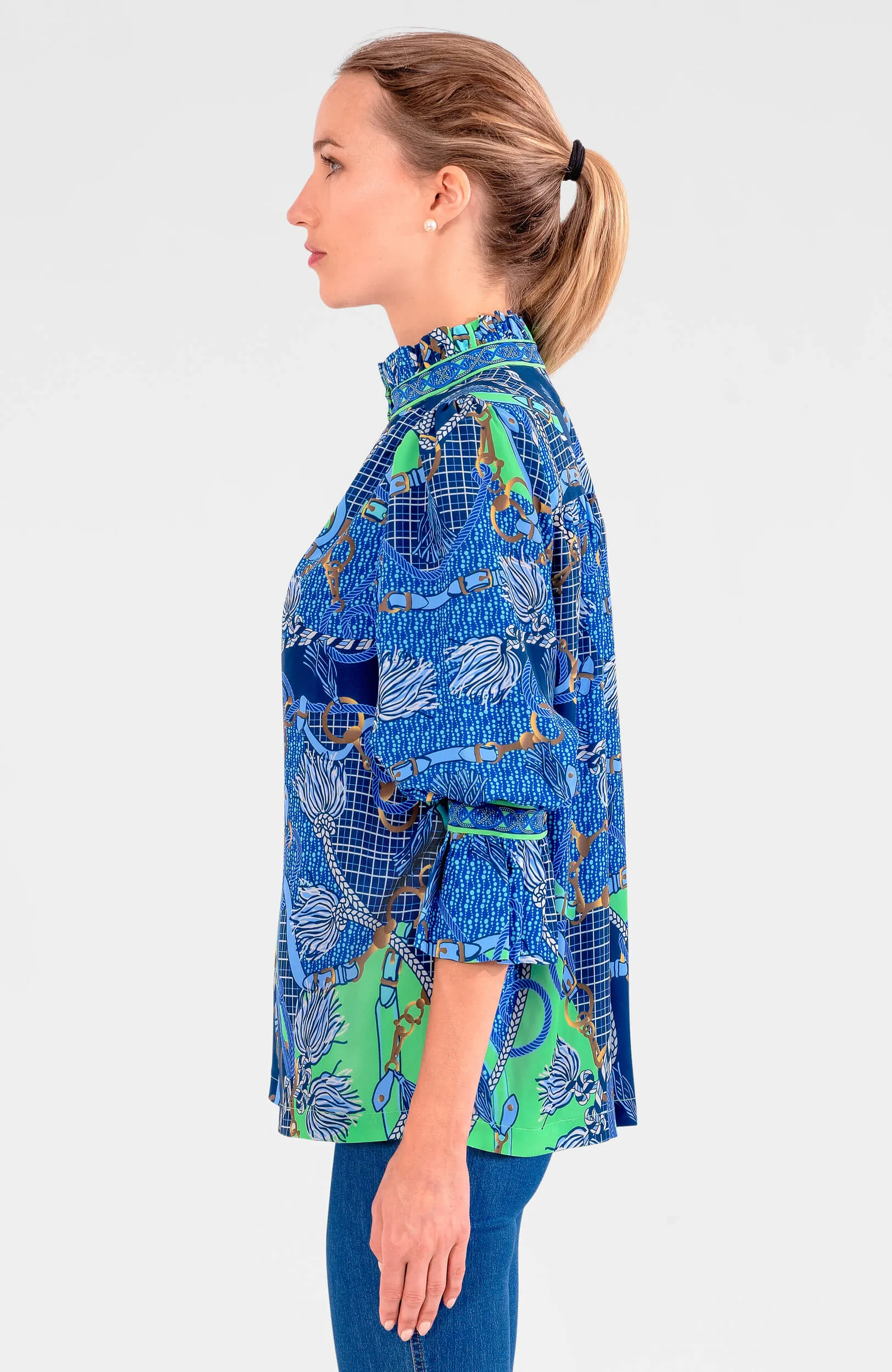 Ruffleneck Tunic - Ditto high cost-performance