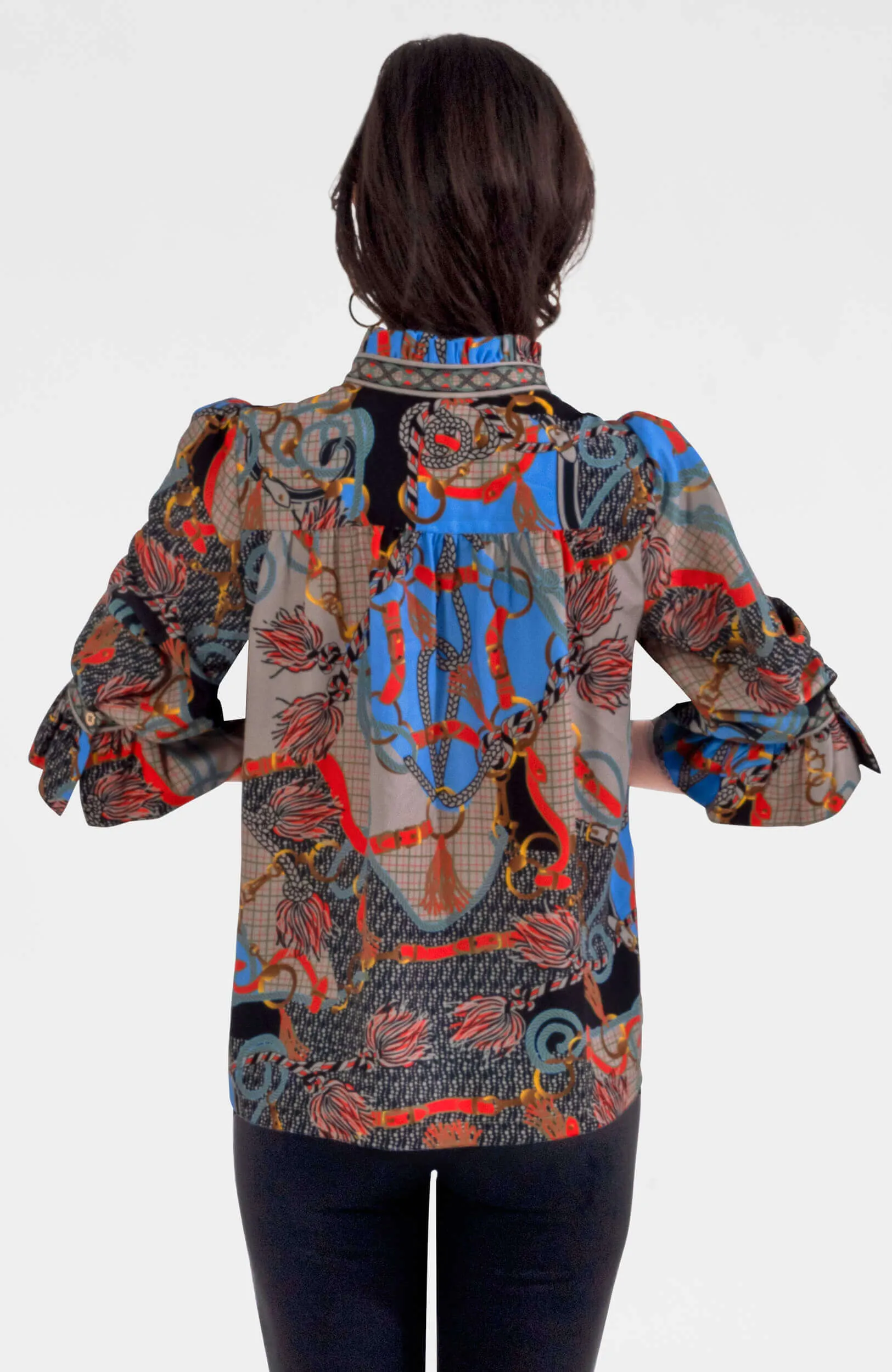 Ruffleneck Tunic - Ditto high cost-performance