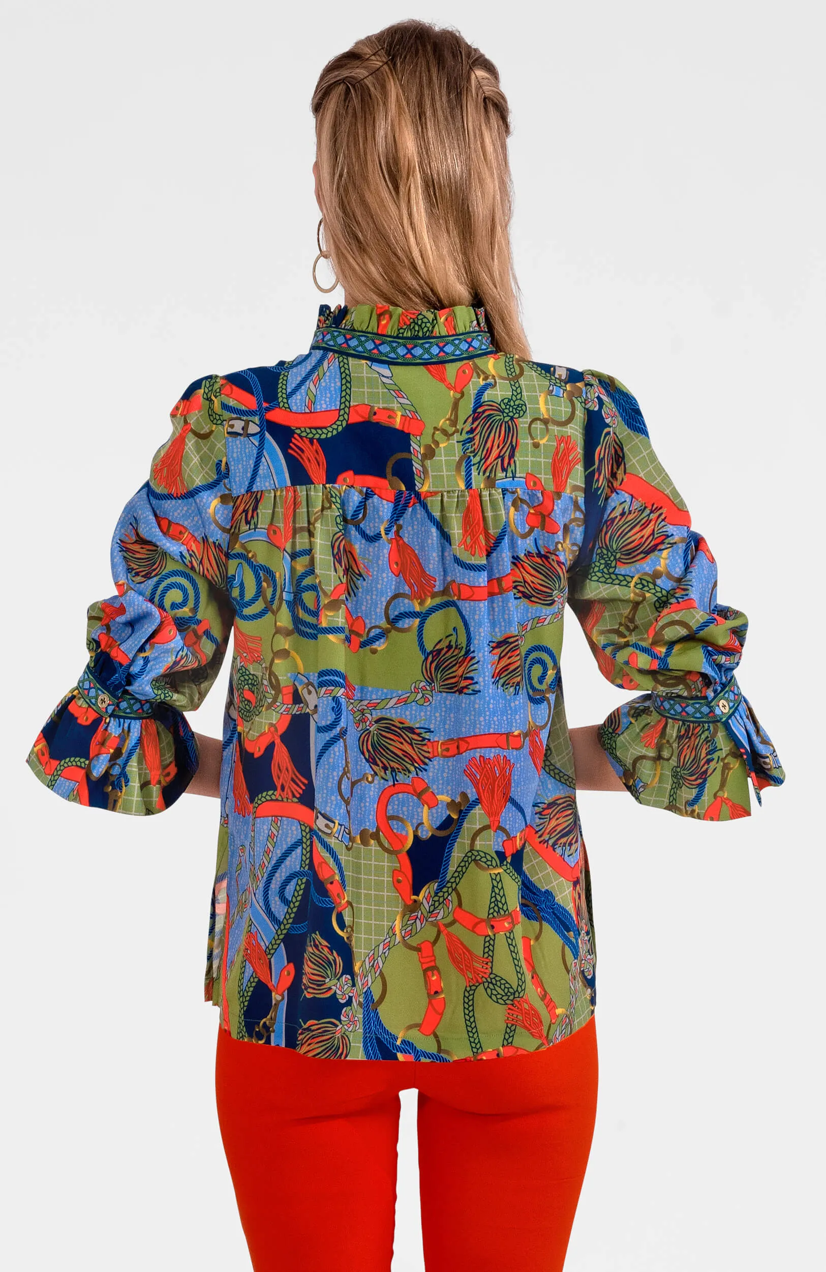 Ruffleneck Tunic - Ditto high cost-performance