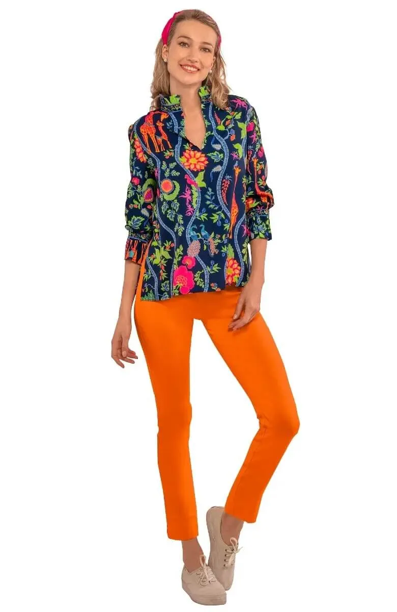 Ruffleneck Tunic - Jungle Symphony holiday gift