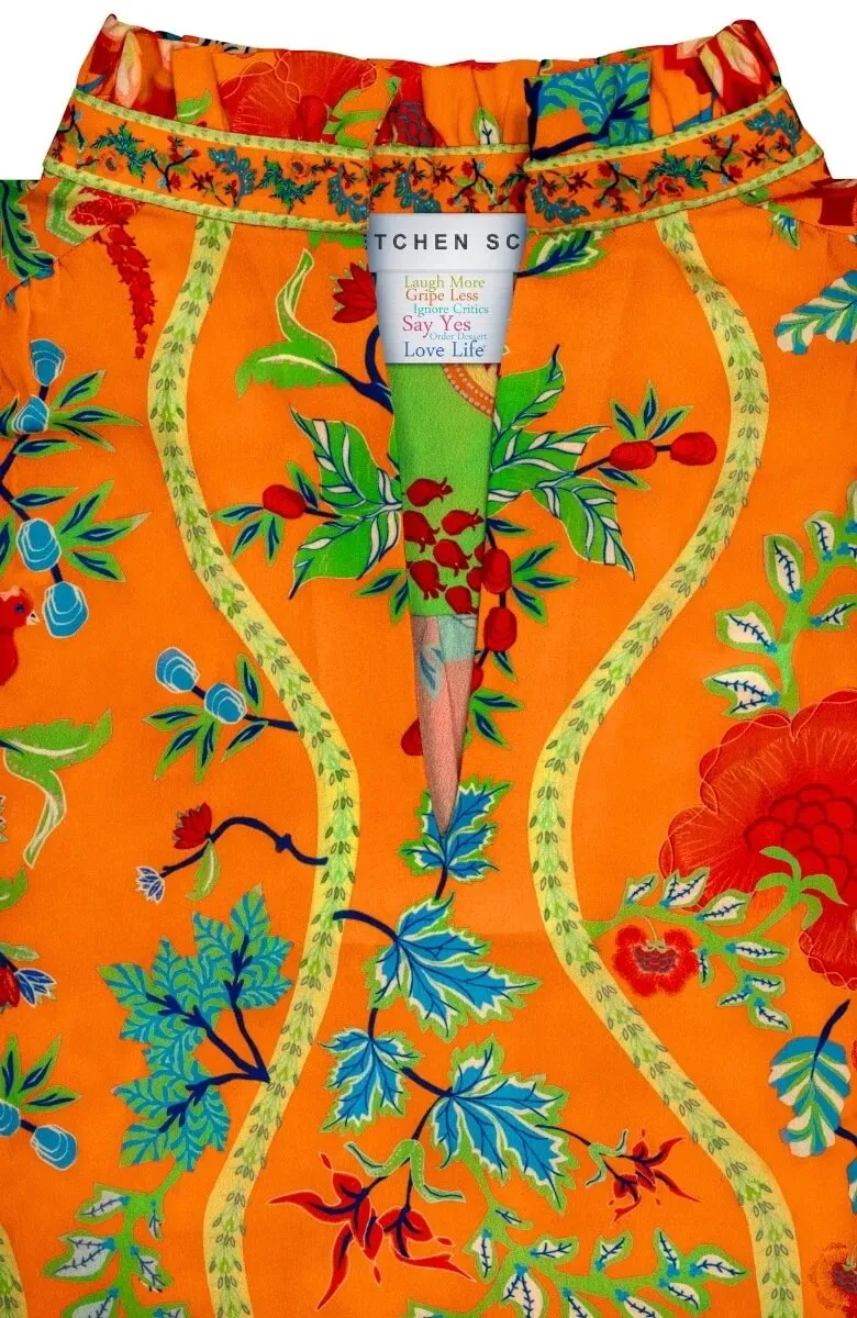 Ruffleneck Tunic - Jungle Symphony holiday gift