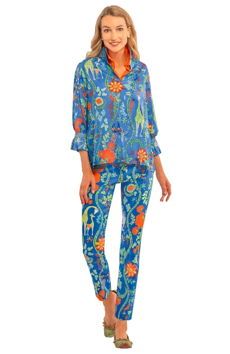 Ruffleneck Tunic - Jungle Symphony holiday gift