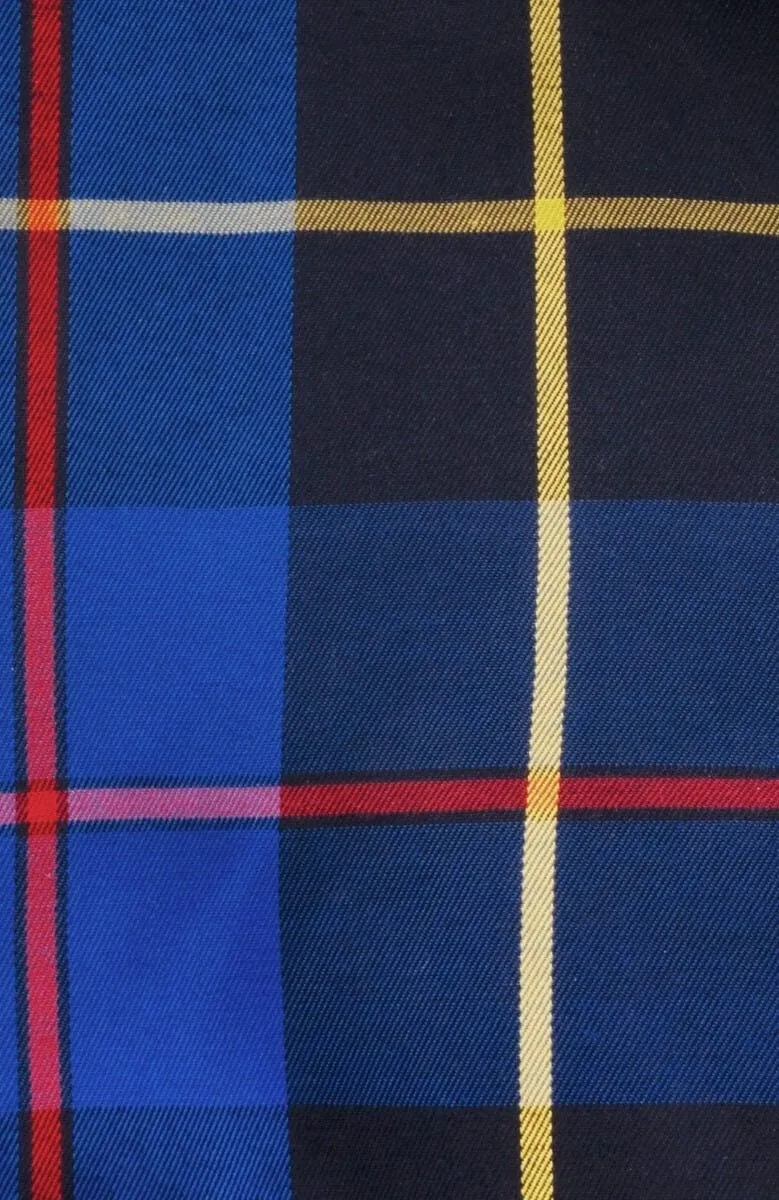 Ruffneck Top - Plaidly Cooper height elongating