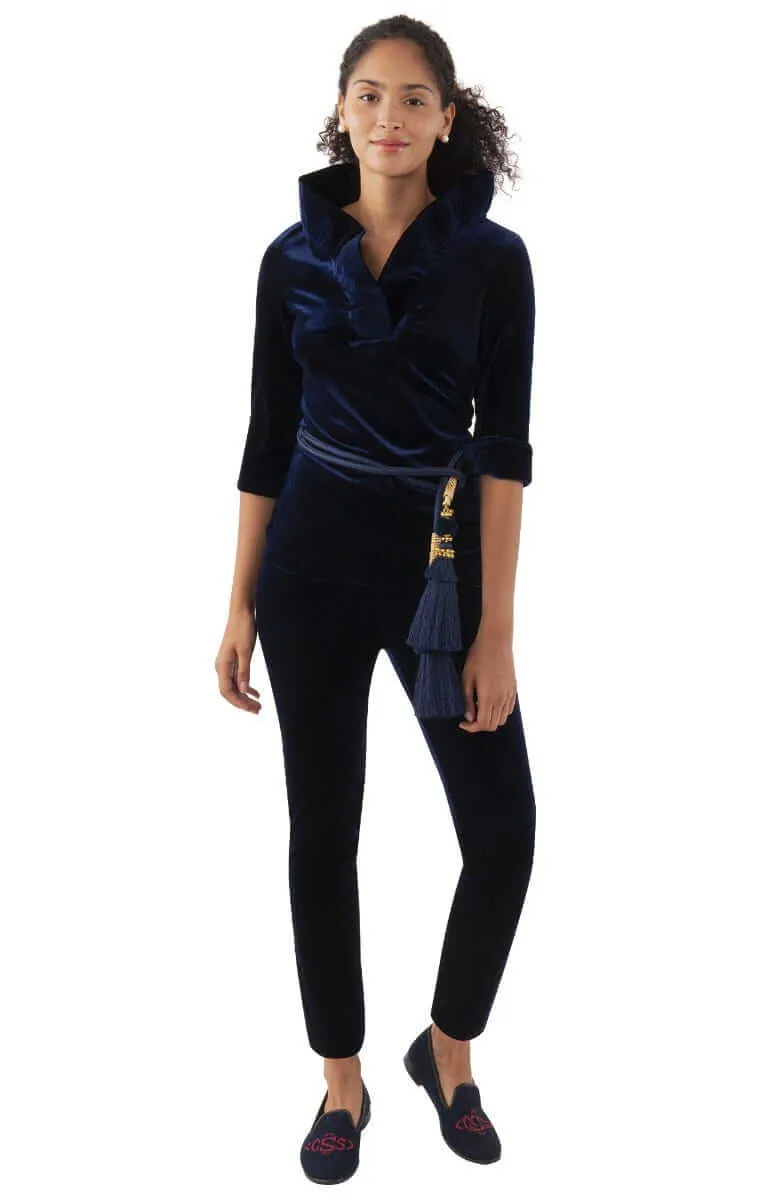 Ruffneck Top - Silky Velvet memory keepsake