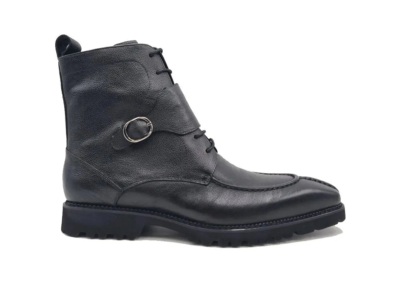 Rugged Split Toe Lace-up Boot comfy move