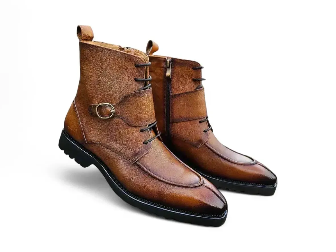 Durable Footwear,Lace-up Boot,Men's Boots