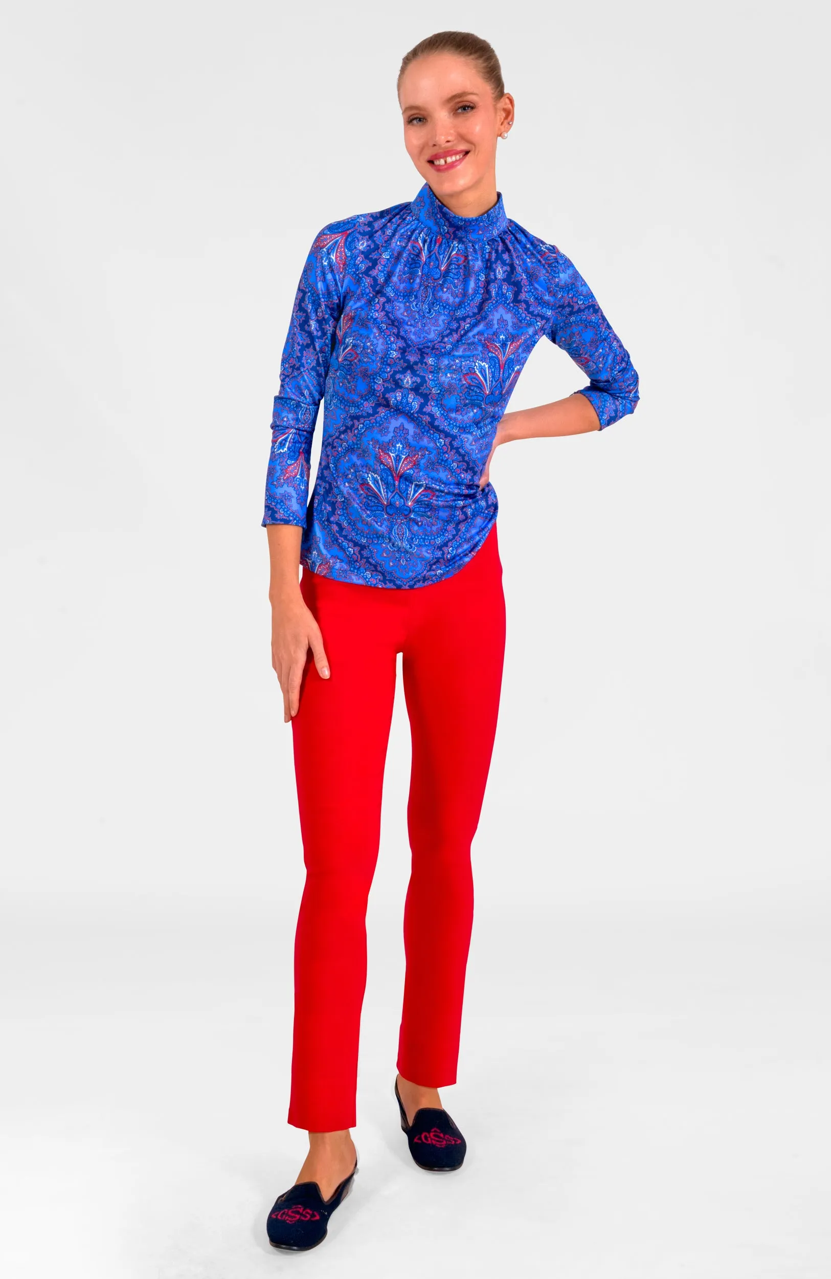 Scorching Hot Top - Passion Paisley daily outfit