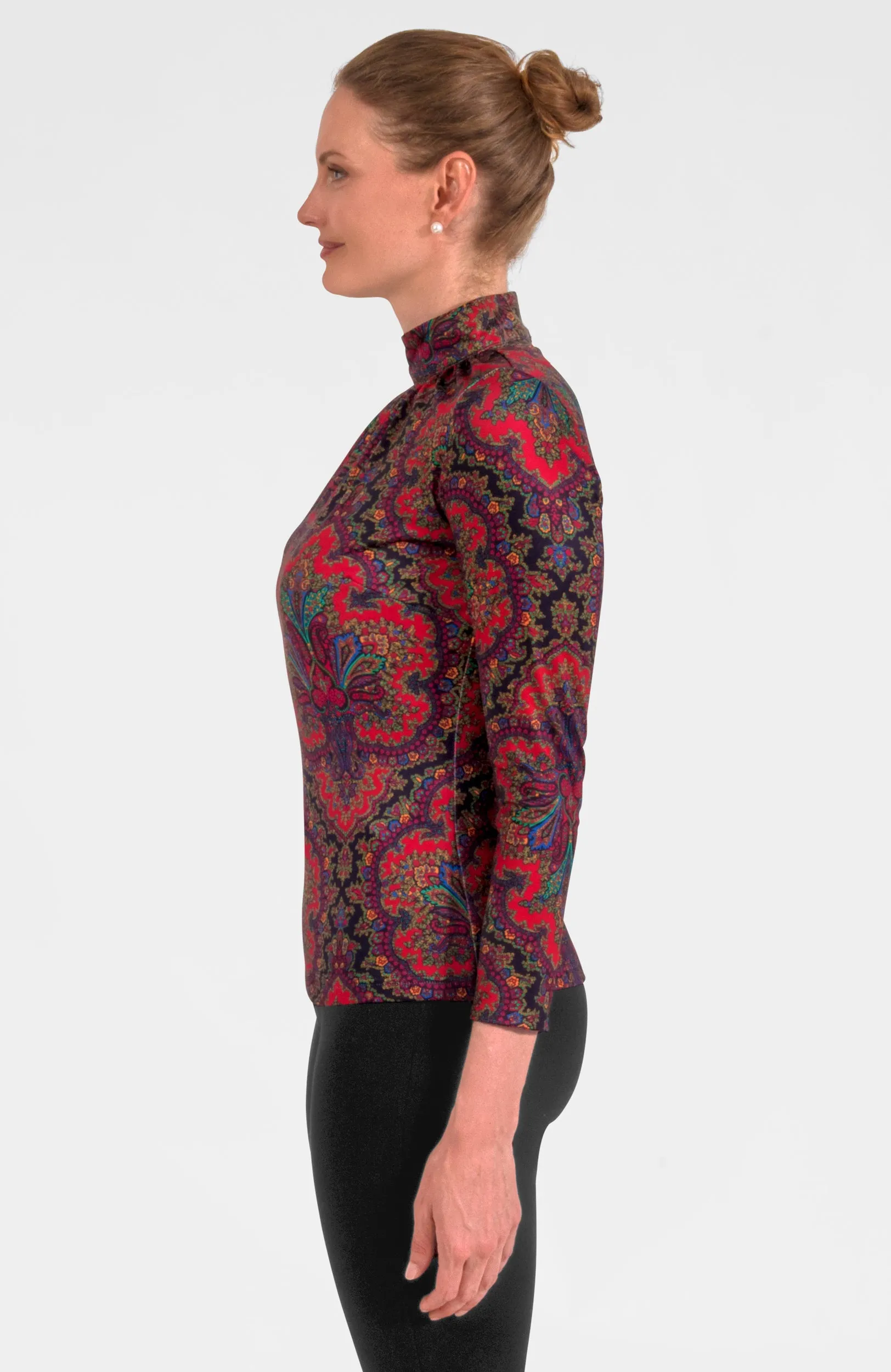 Scorching Hot Top - Passion Paisley daily outfit
