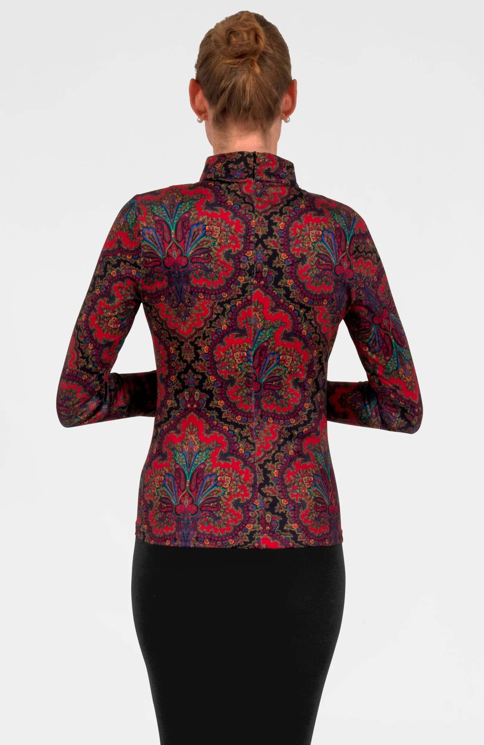 Scorching Hot Top - Passion Paisley daily outfit