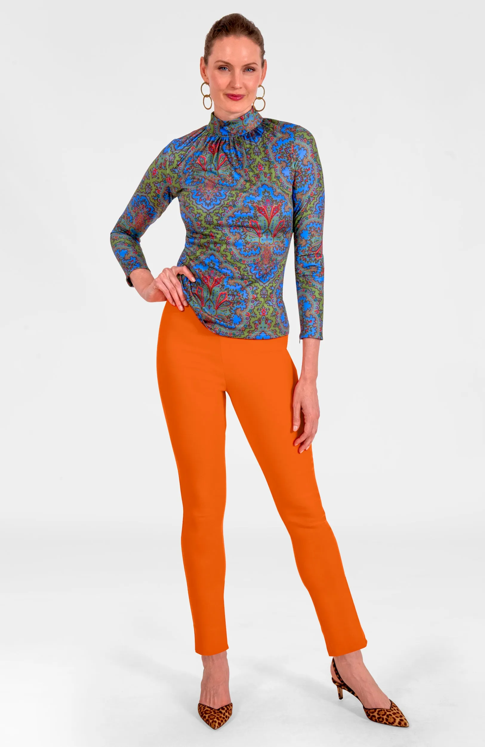 Scorching Hot Top - Passion Paisley daily outfit