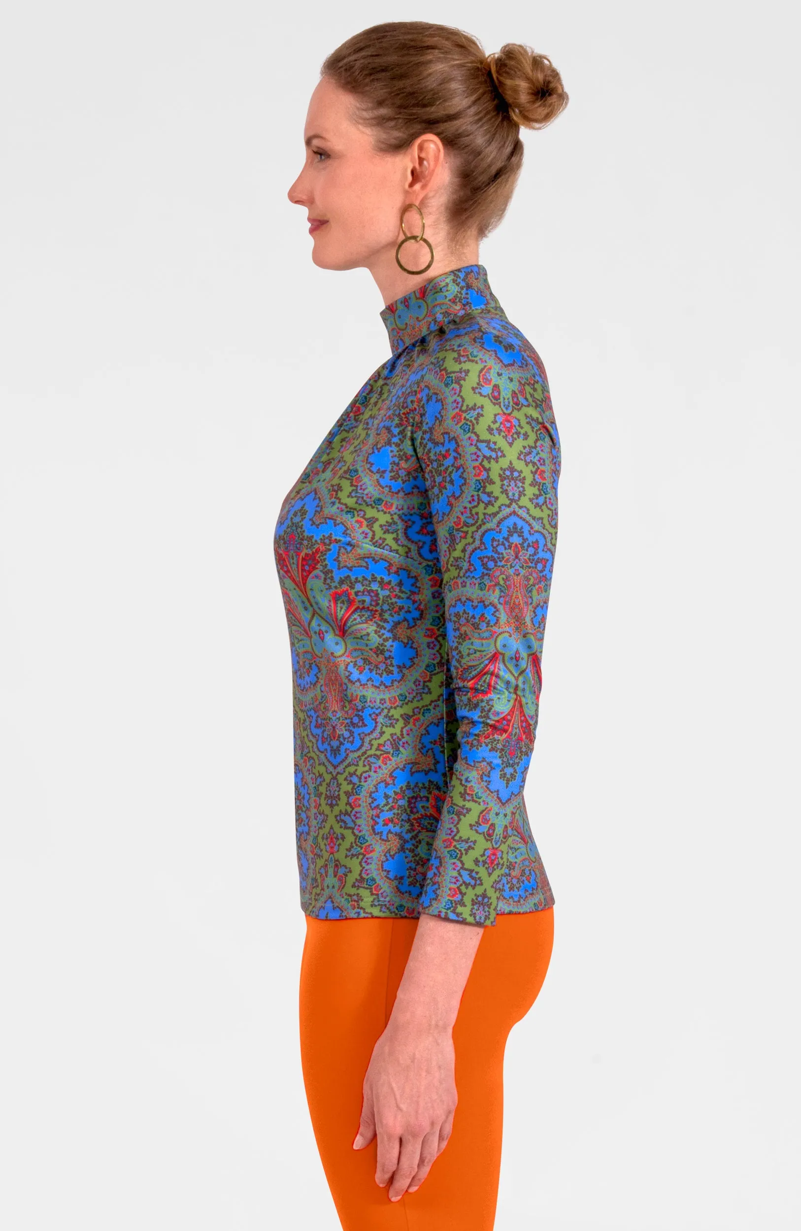 Scorching Hot Top - Passion Paisley daily outfit