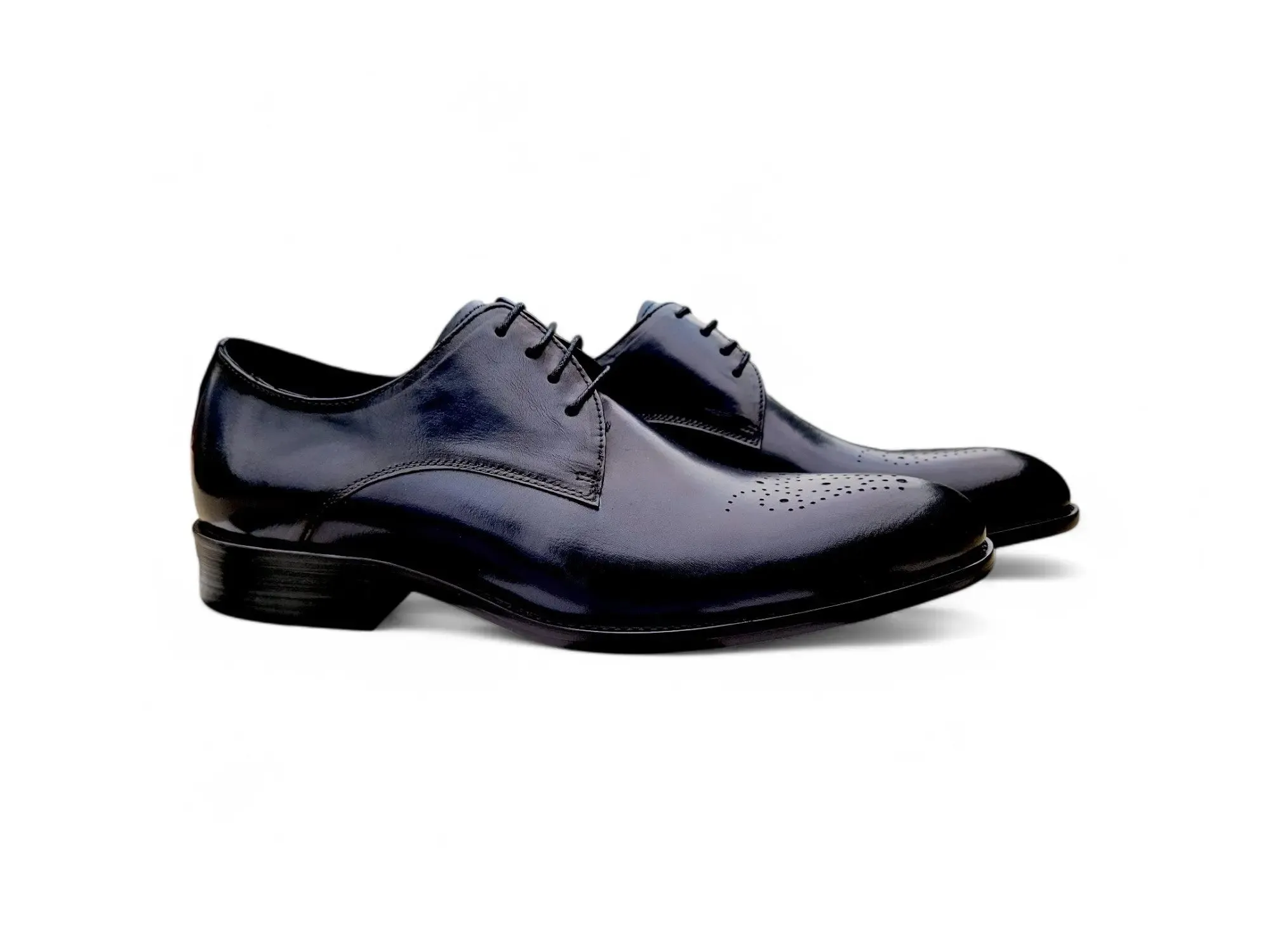 Signature Burnished Lace-up Derby clean mood