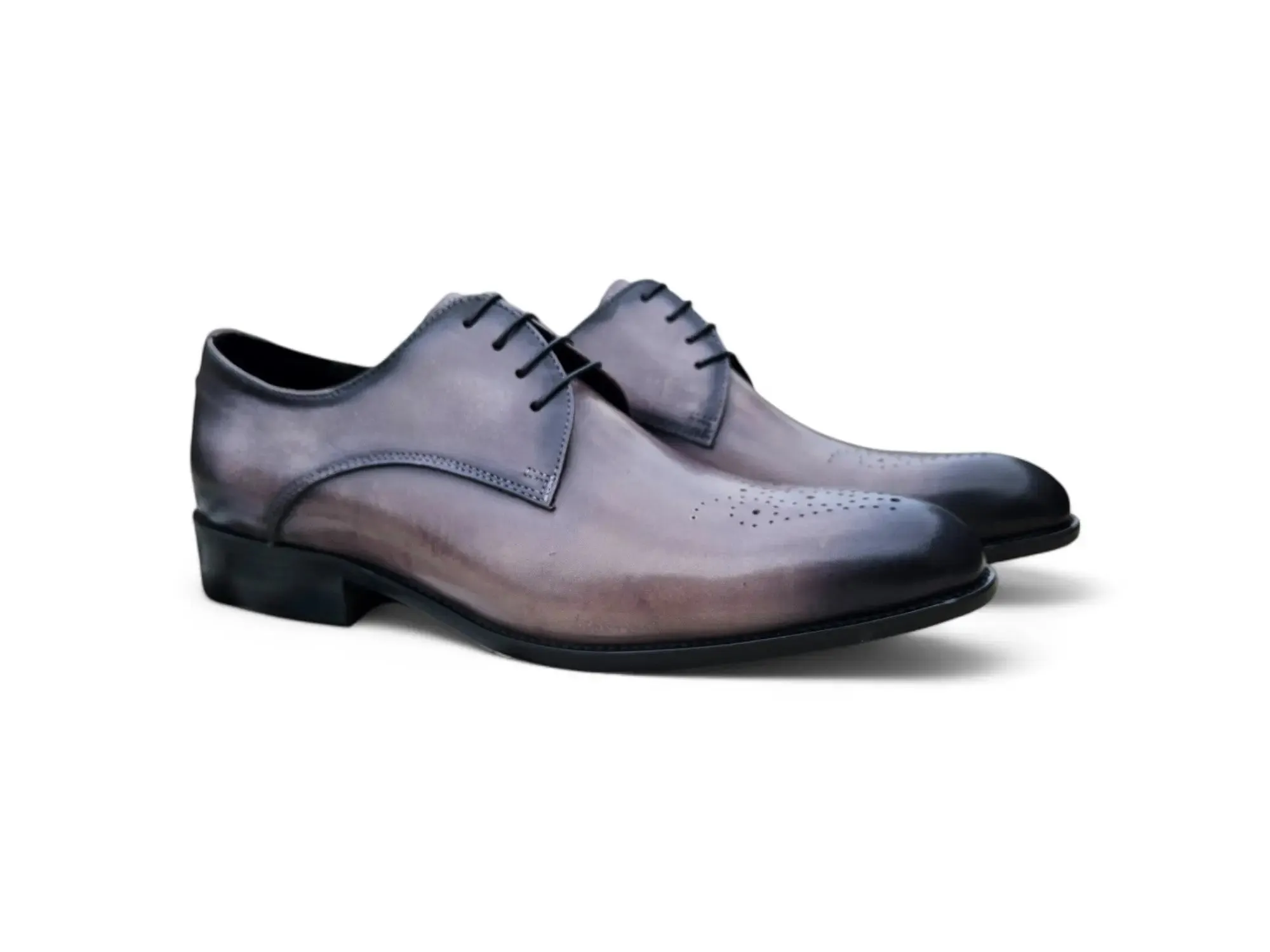 Signature Burnished Lace-up Derby clean mood