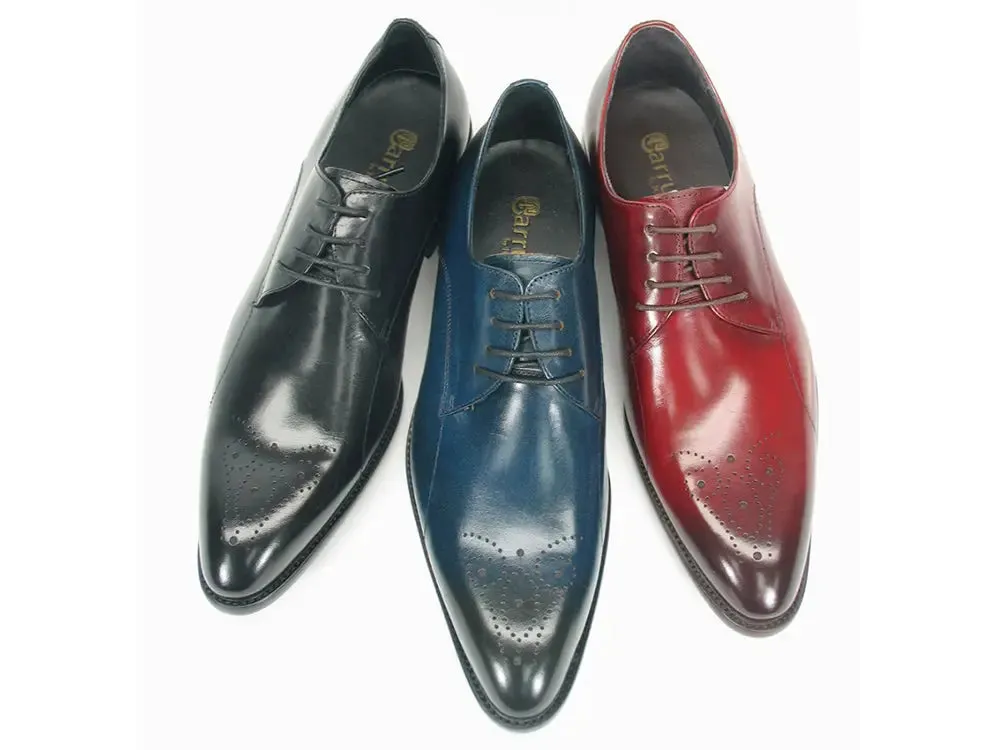 Signature Burnished Lace-up Derby clean mood