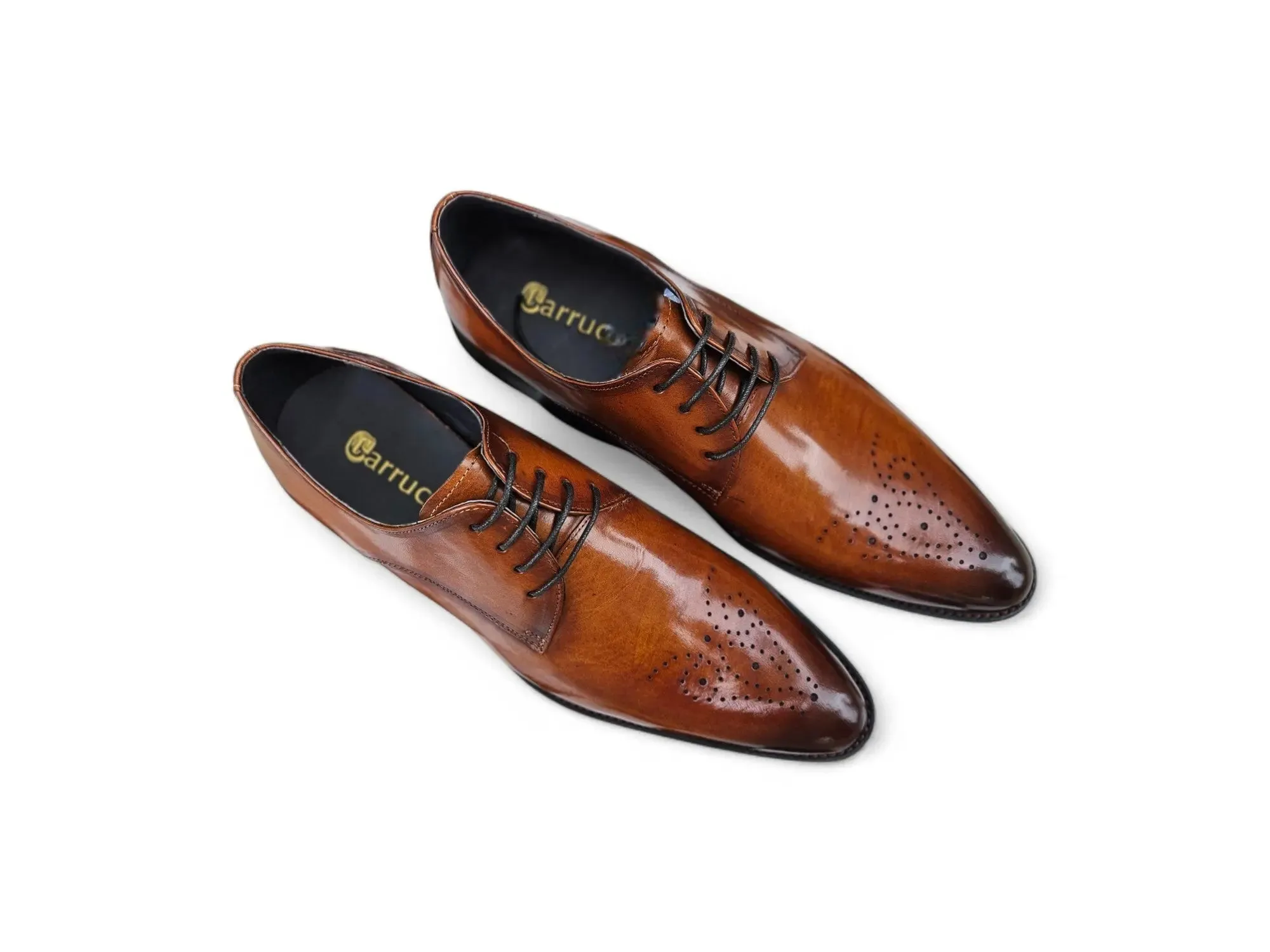 Signature Burnished Lace-up Derby clean mood