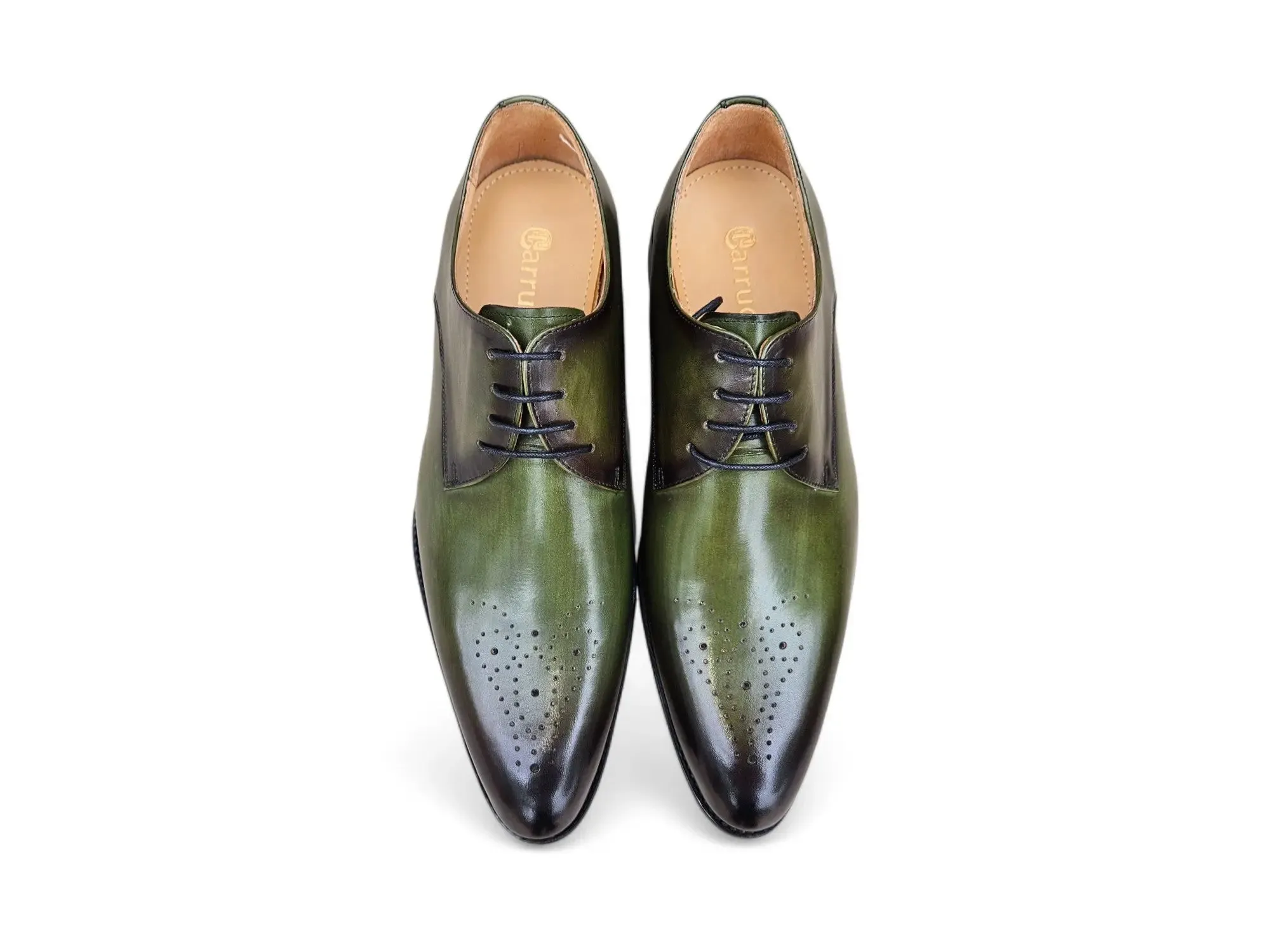 Signature Burnished Lace-up Derby clean mood
