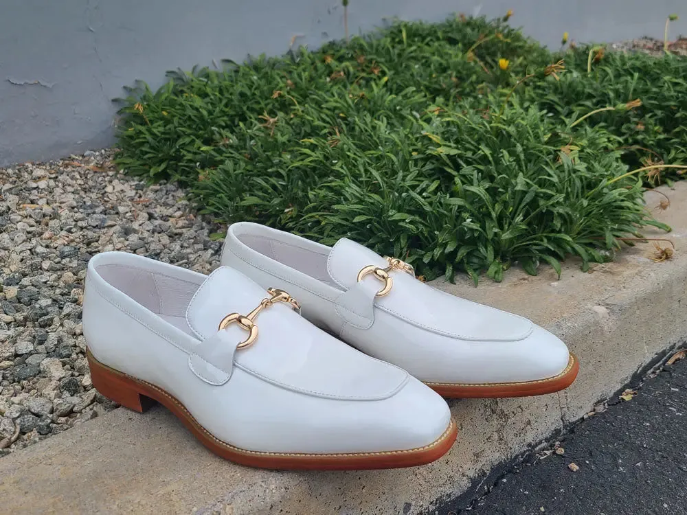 Signature Horse Bit Patent Leather Loafer daily cool