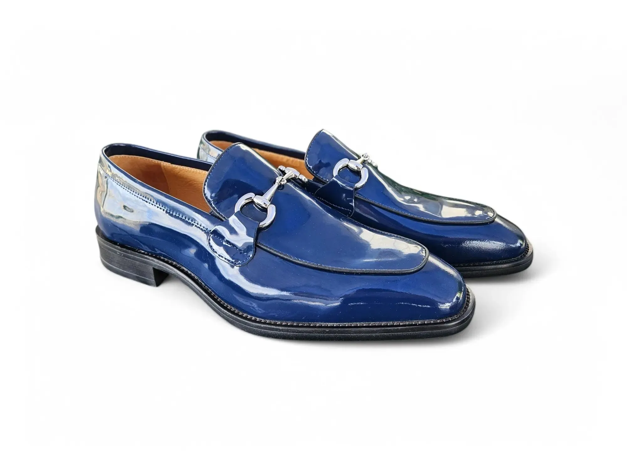Signature Horse Bit Patent Leather Loafer daily cool