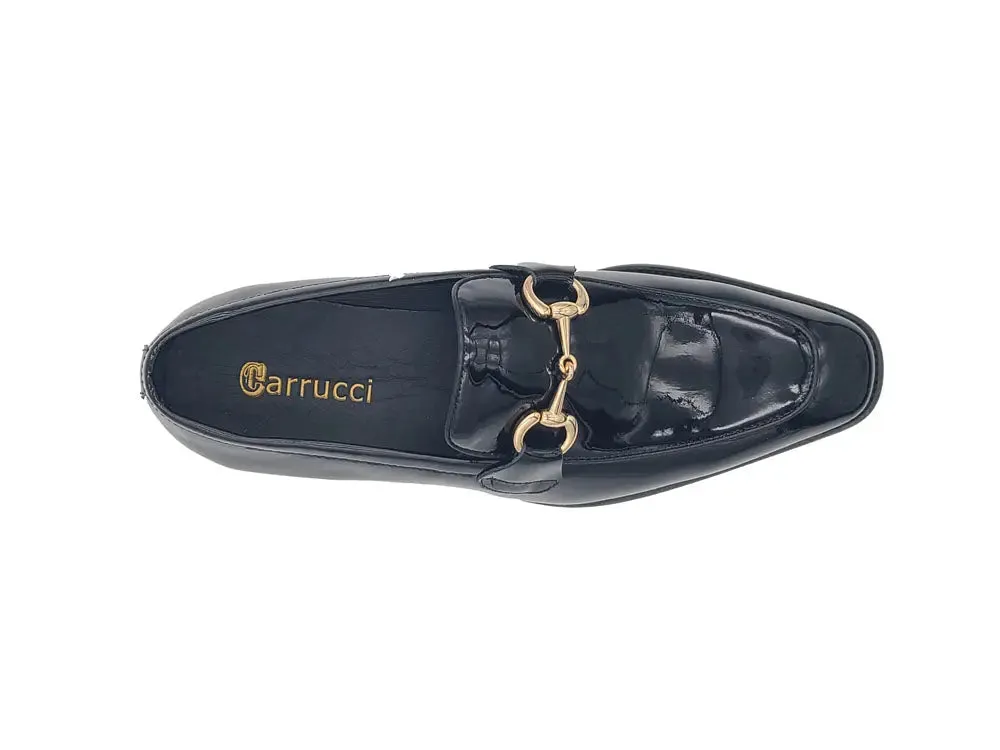 Signature Horse Bit Patent Leather Loafer daily cool