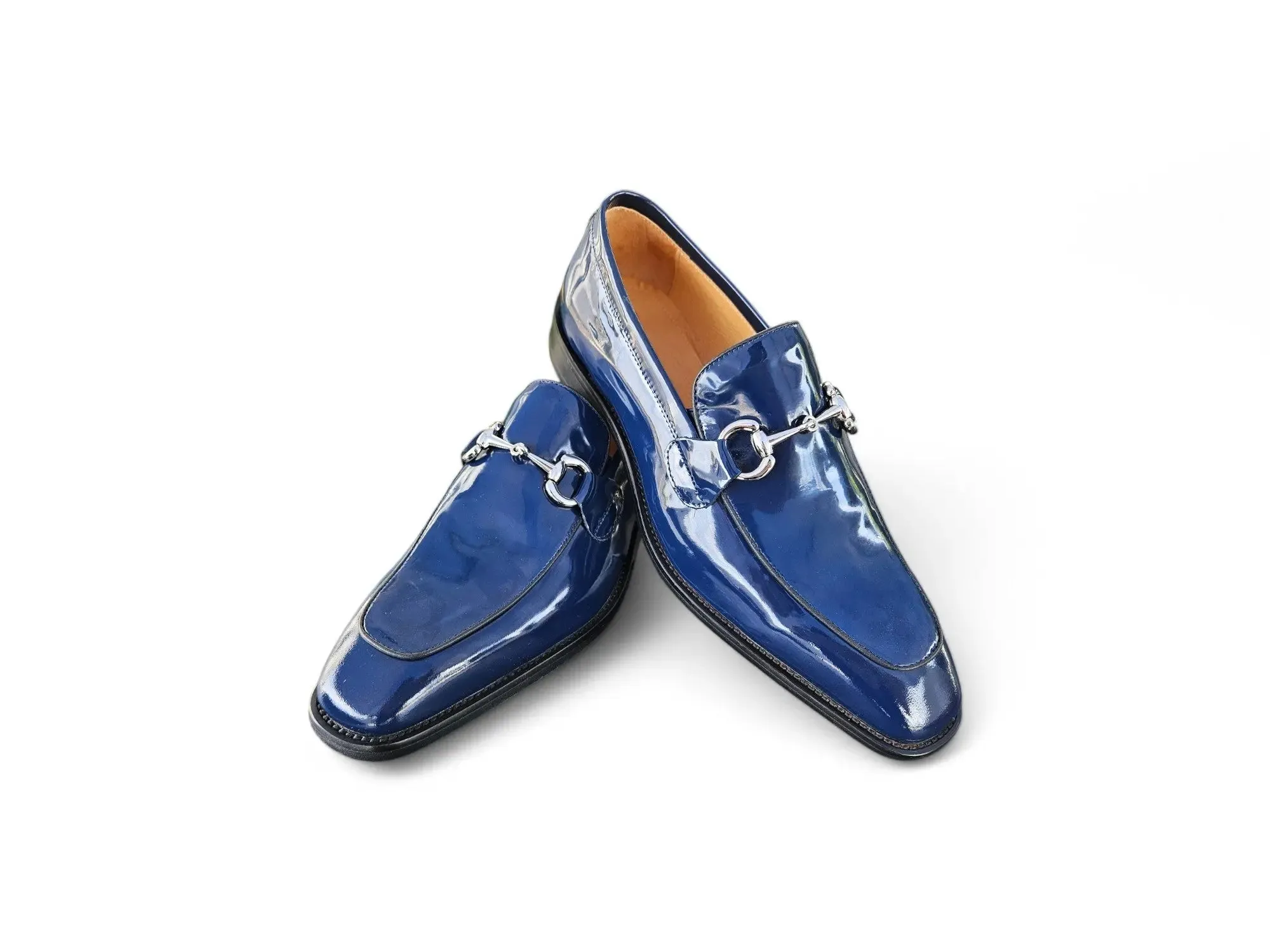 Signature Horse Bit Patent Leather Loafer daily cool