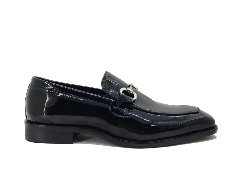 Signature Horse Bit Patent Leather Loafer daily cool