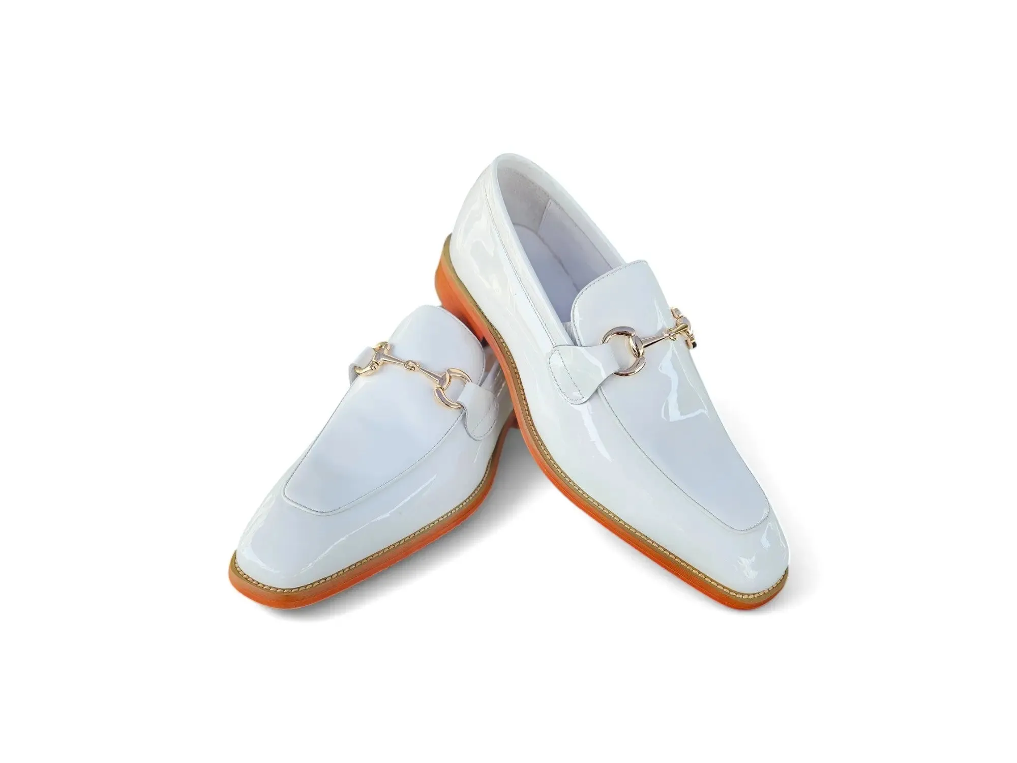Signature Horse Bit Patent Leather Loafer daily cool