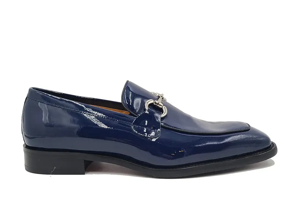 Signature Horse Bit Patent Leather Loafer daily cool