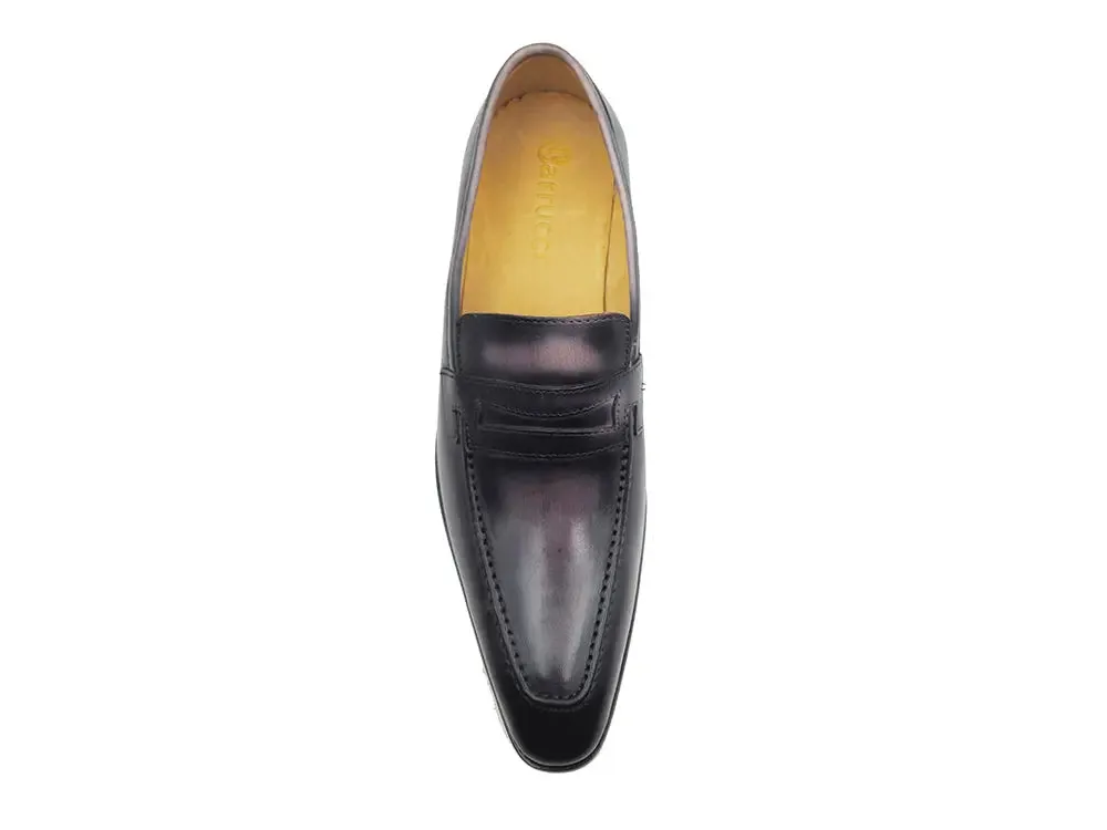 Signature Leather Penny Loafer Slip-on subtle vibe