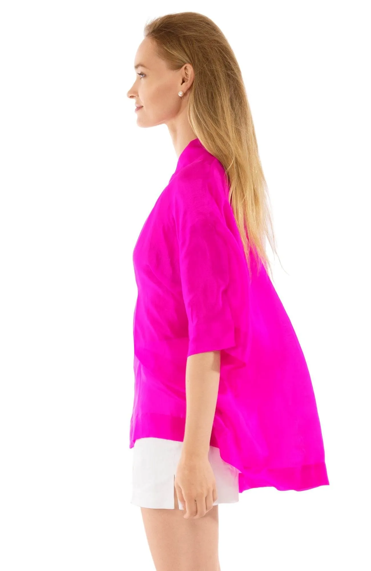 Silk Kimono Jacket nostalgic vibe