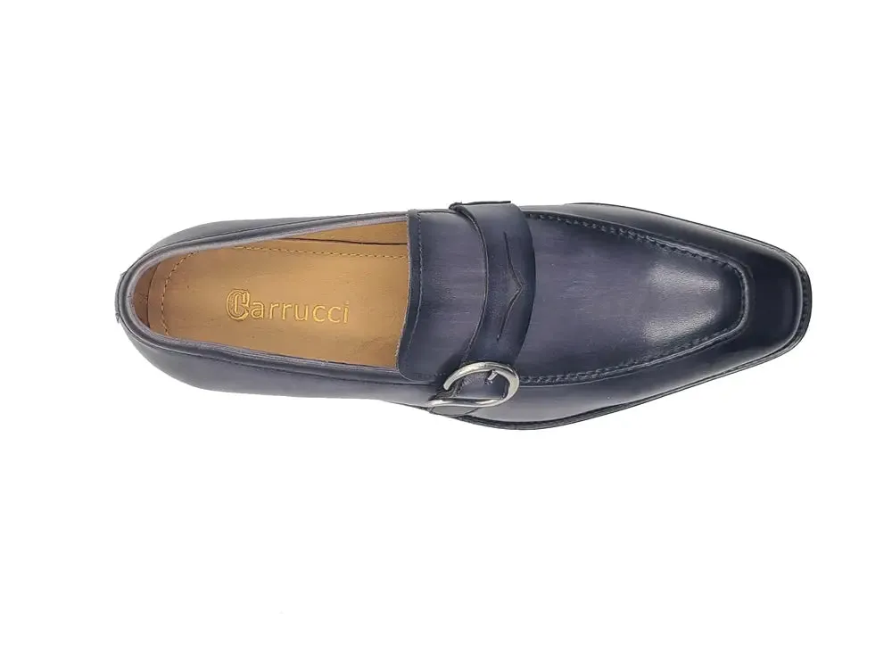 Single Monk Strap with modern buckle smooth ride