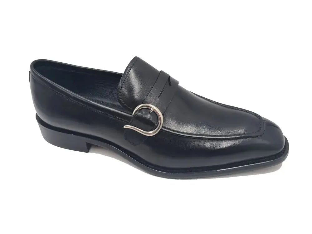Single Monk Strap with modern buckle smooth ride