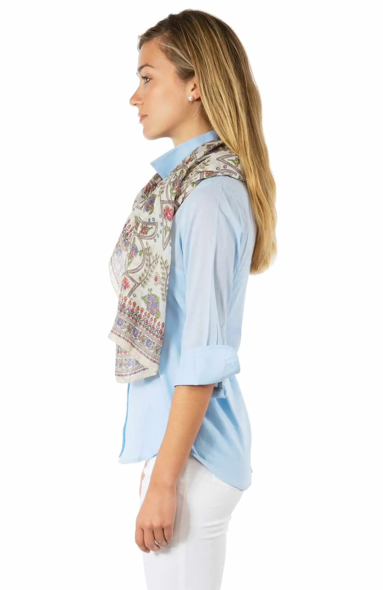 Sleek Voile Top vintage classic
