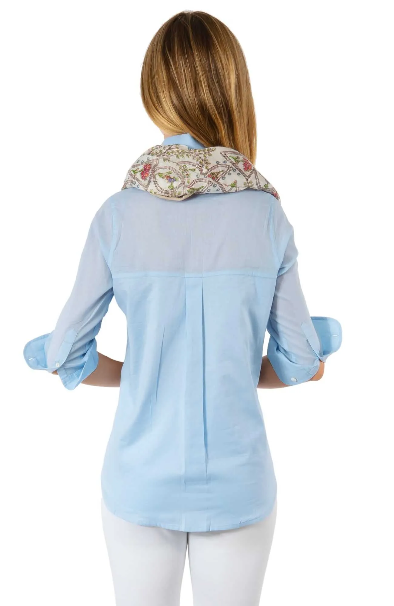 Sleek Voile Top vintage classic