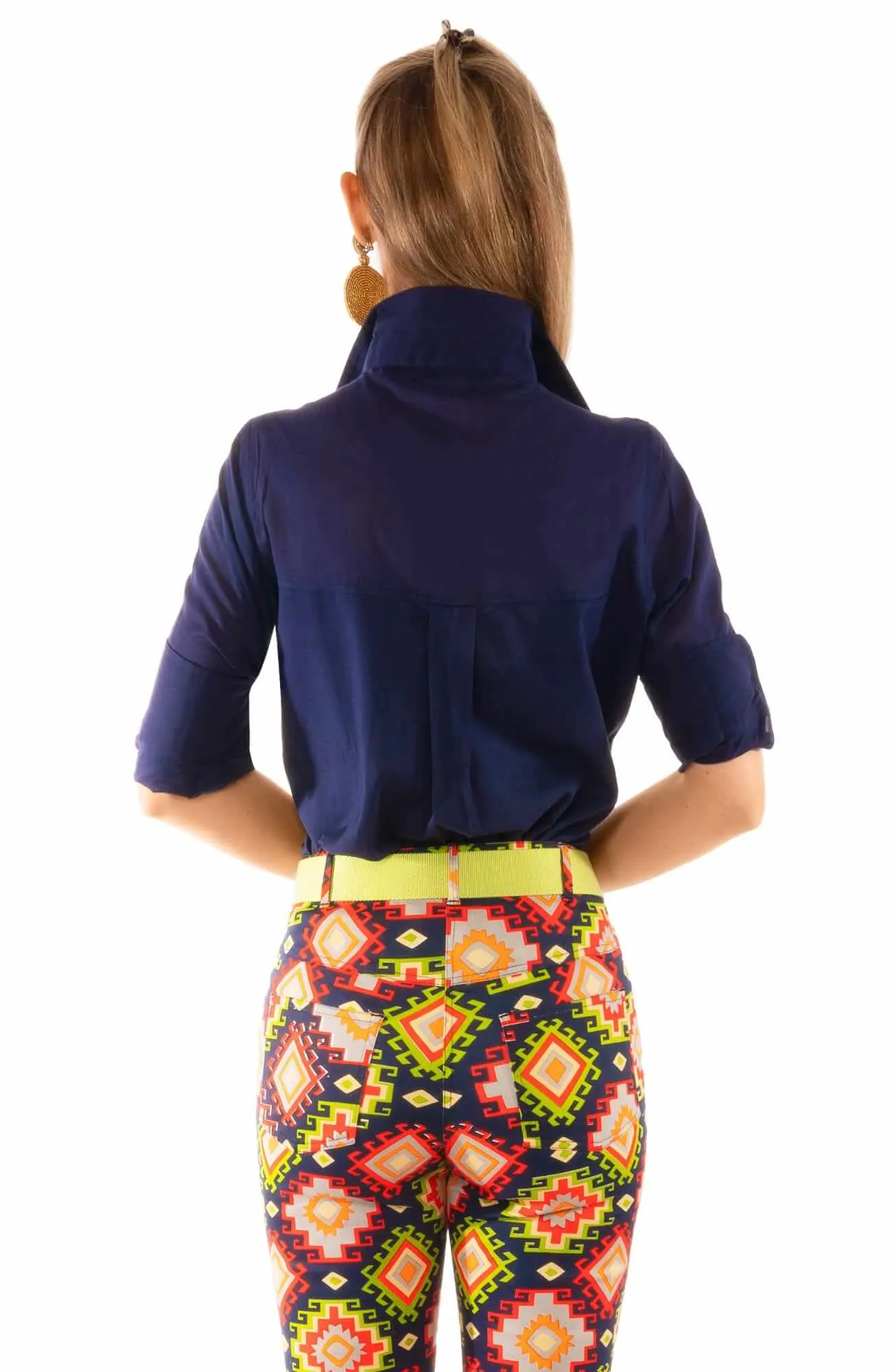 Sleek Voile Top vintage classic