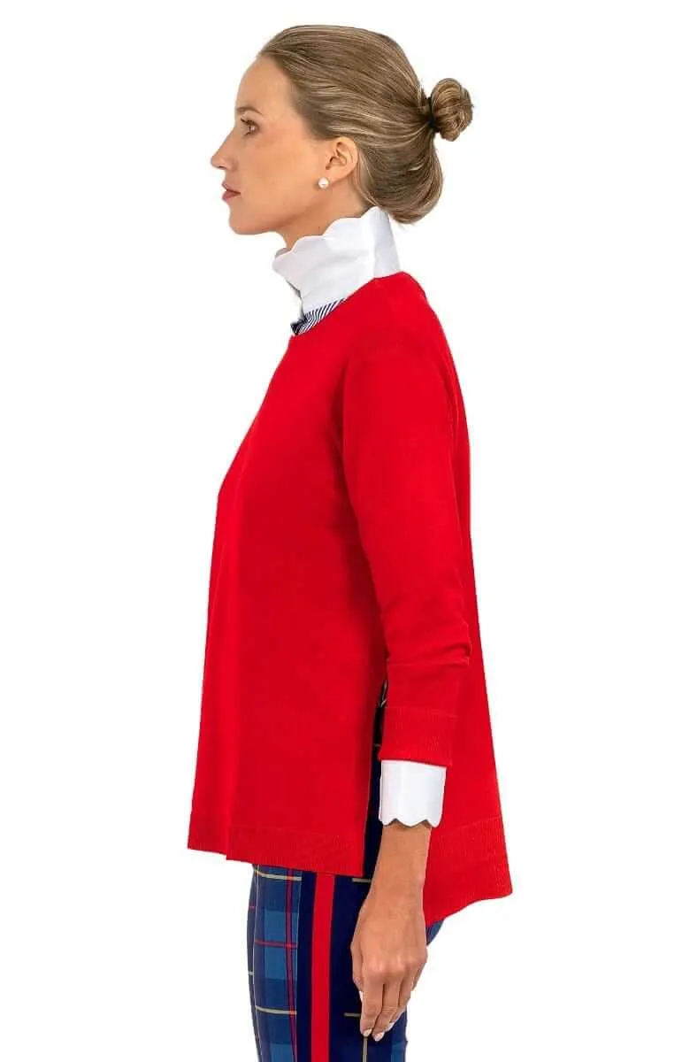 Sneek A Peek Knit Sweater mature elegant