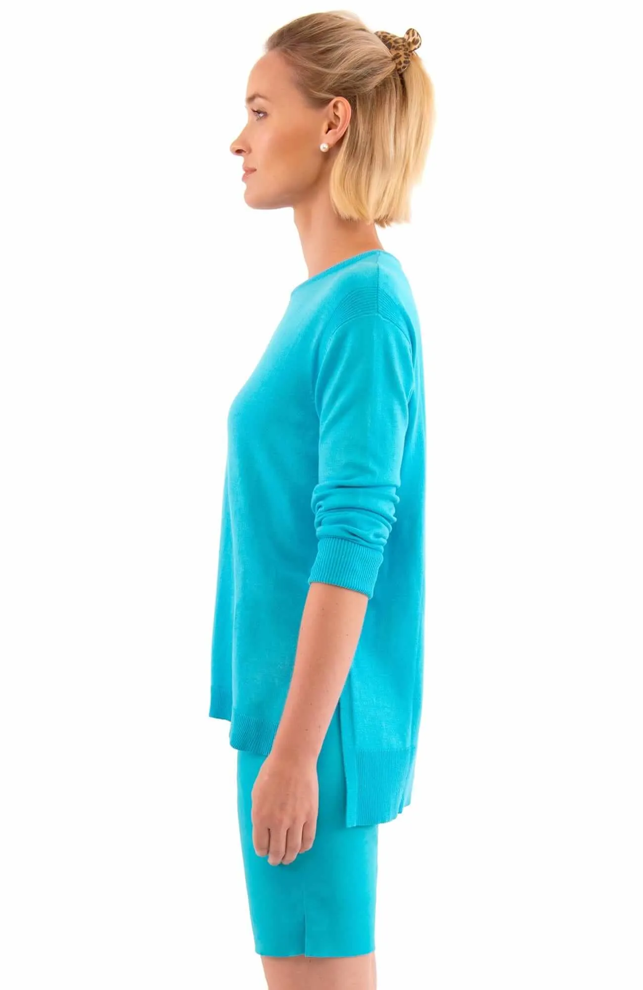 Sneek A Peek Knit Sweater mature elegant