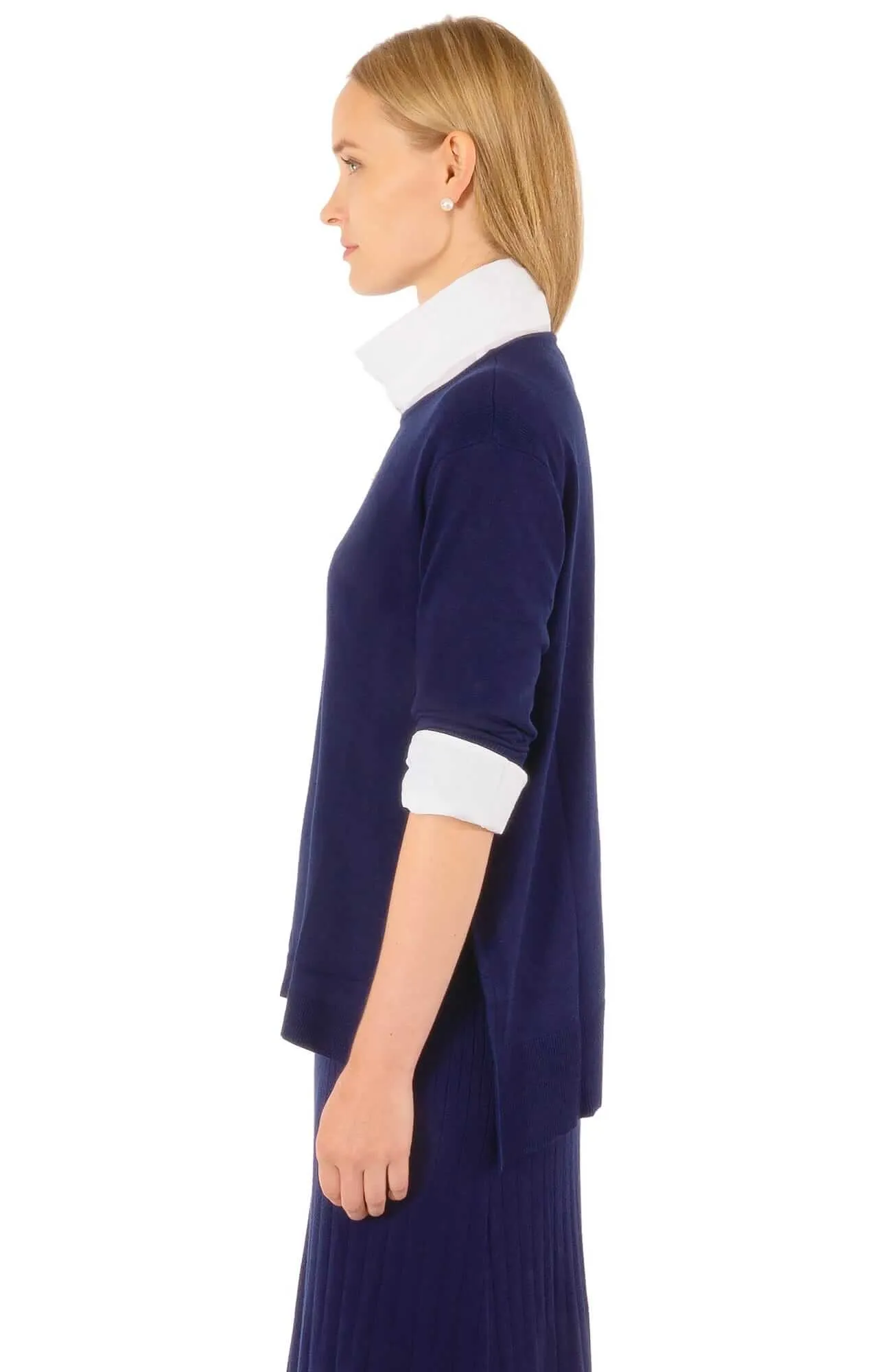 Sneek A Peek Knit Sweater mature elegant