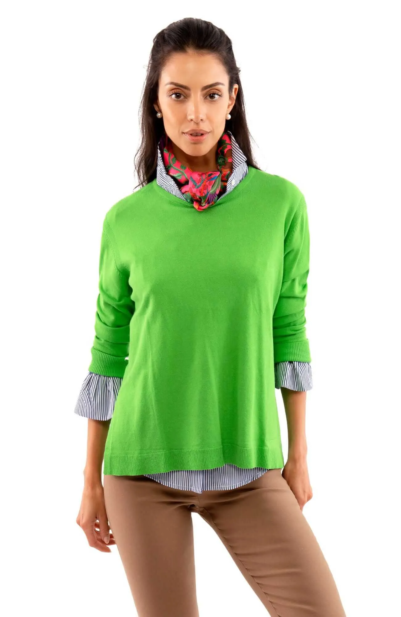Sneek A Peek Knit Sweater mature elegant