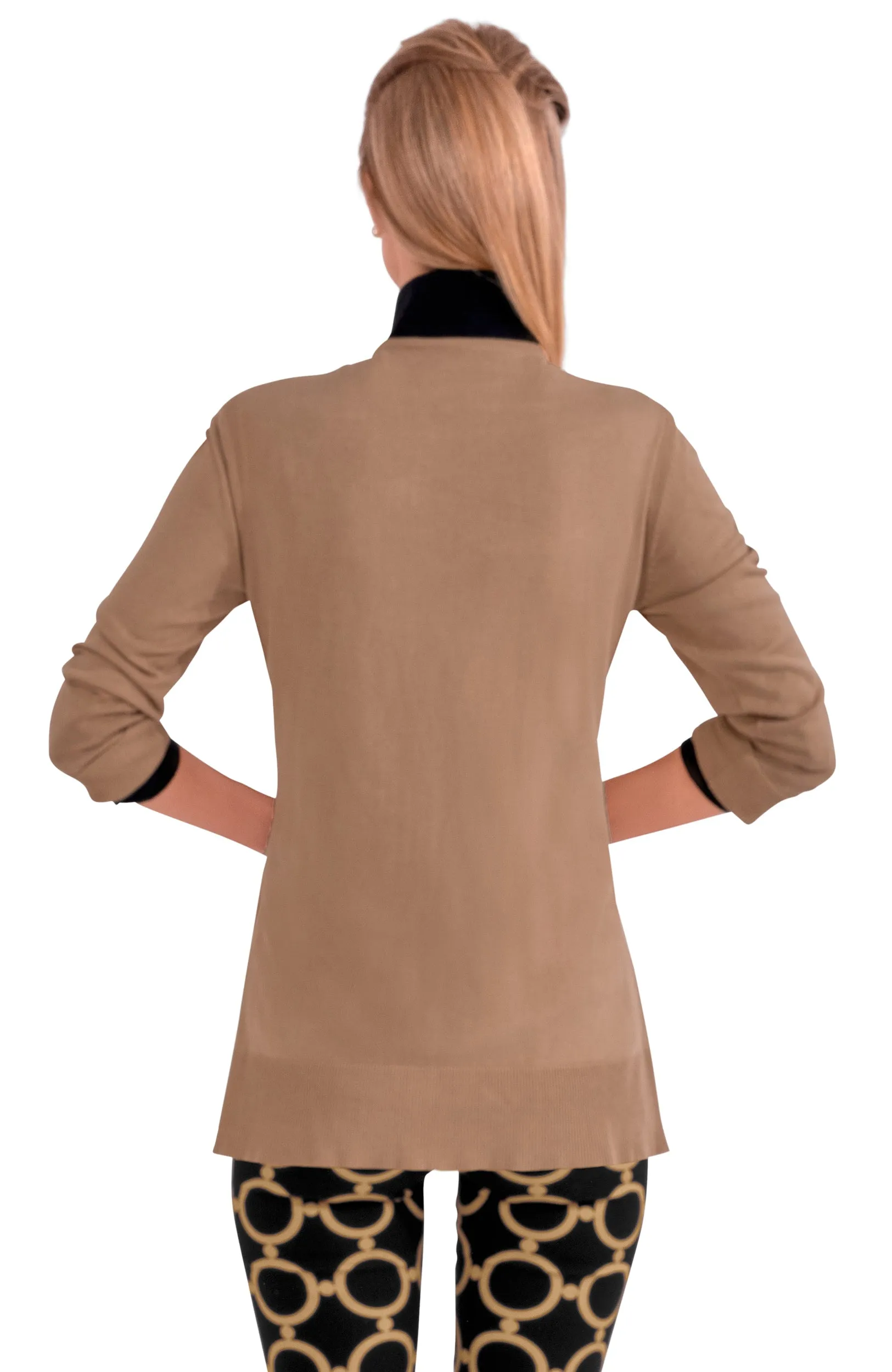 Sneek A Peek Knit Sweater mature elegant